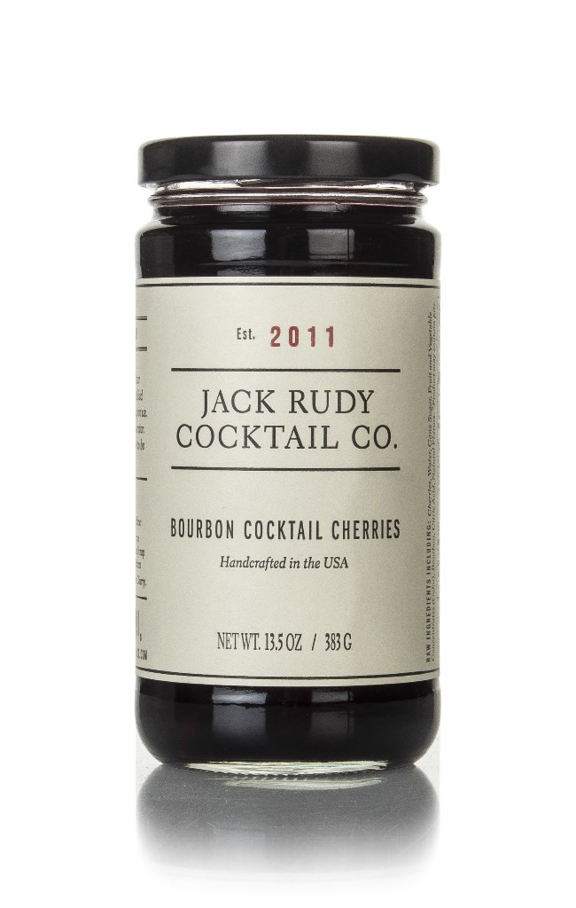 Jack Rudy Cocktail Co. Bourbon Cocktail Cherries 38cl