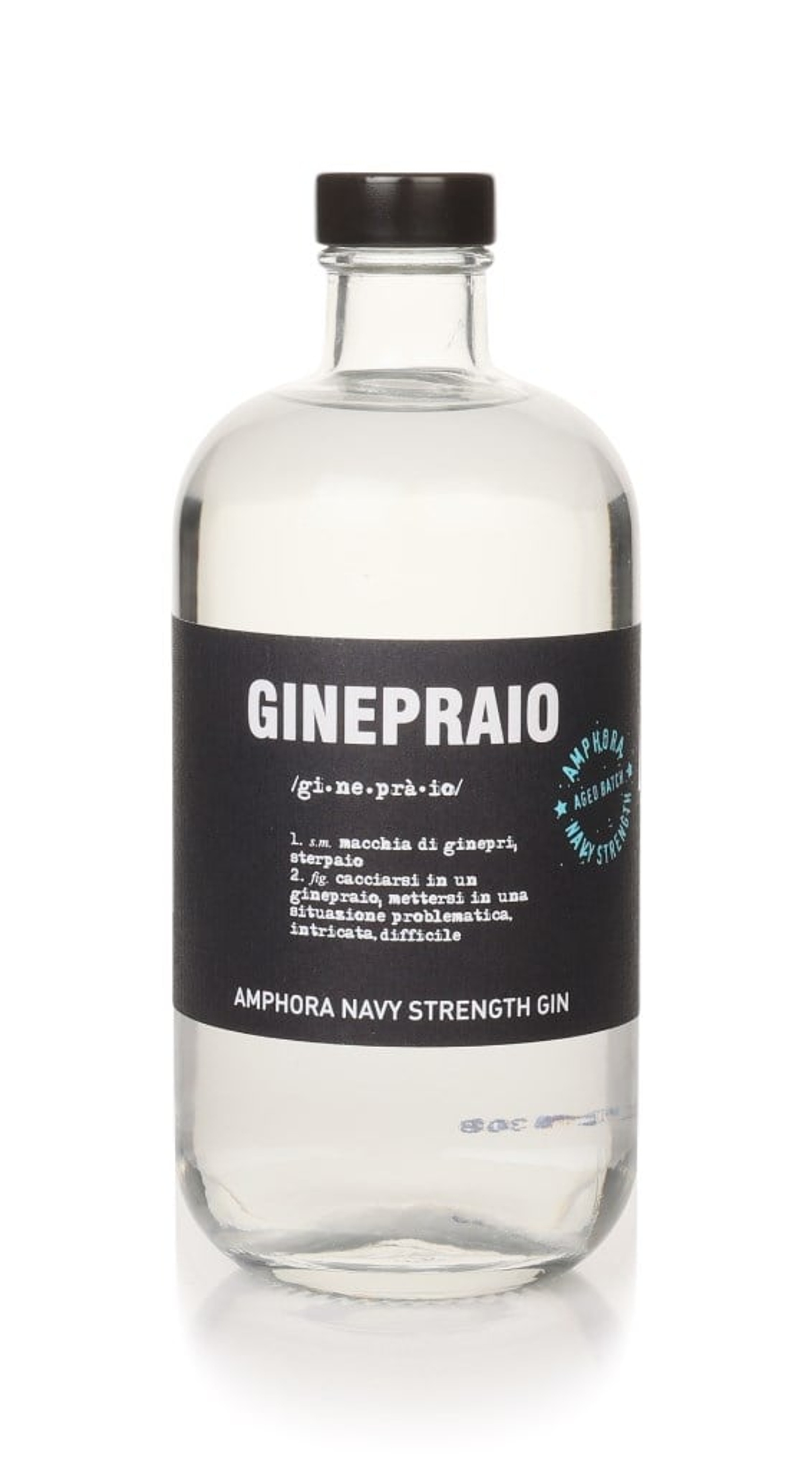 Ginepraio Amphora Navy Strength Gin 50cl