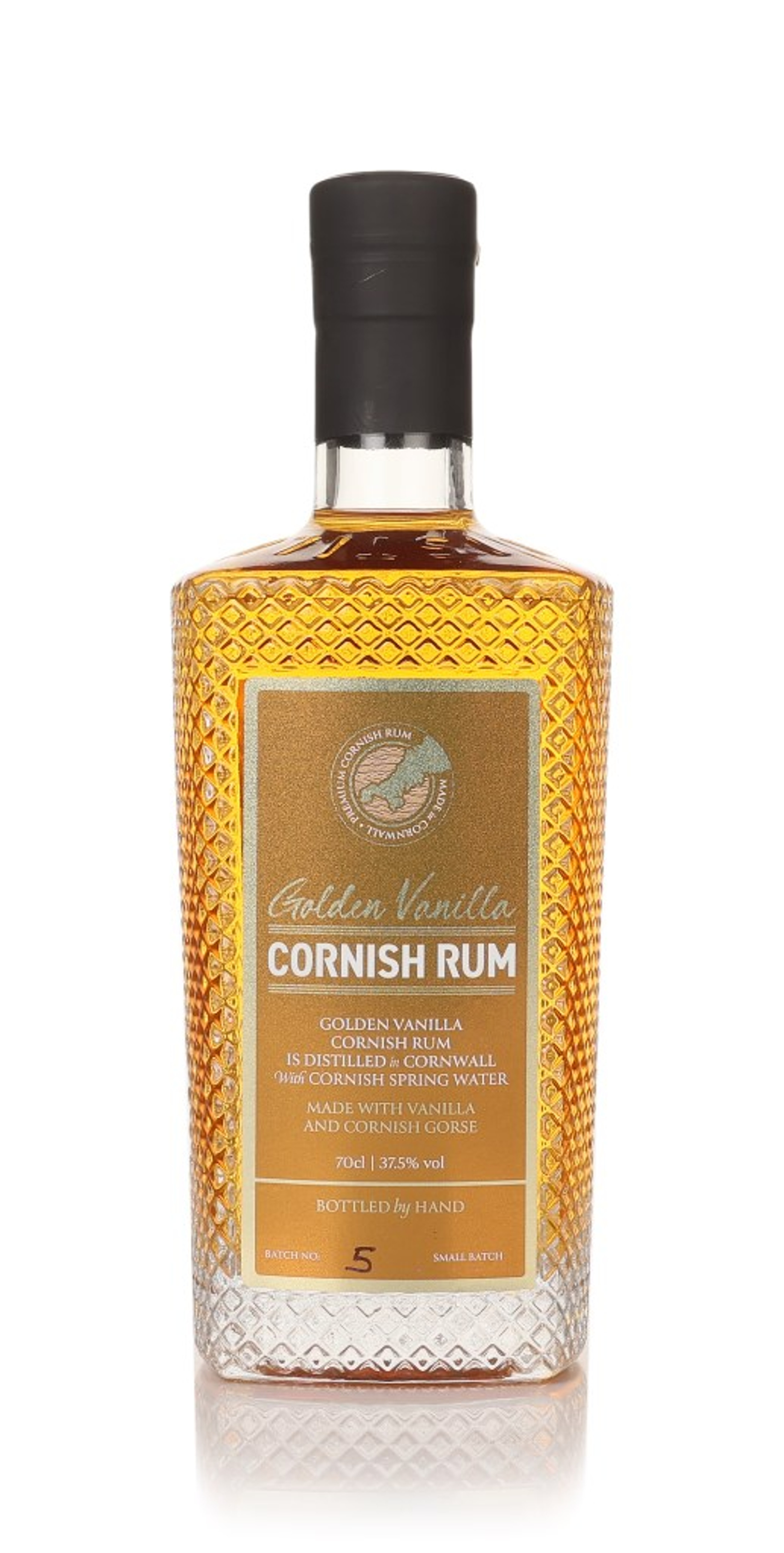 Cornish Rock Golden Vanilla Rum 70cl
