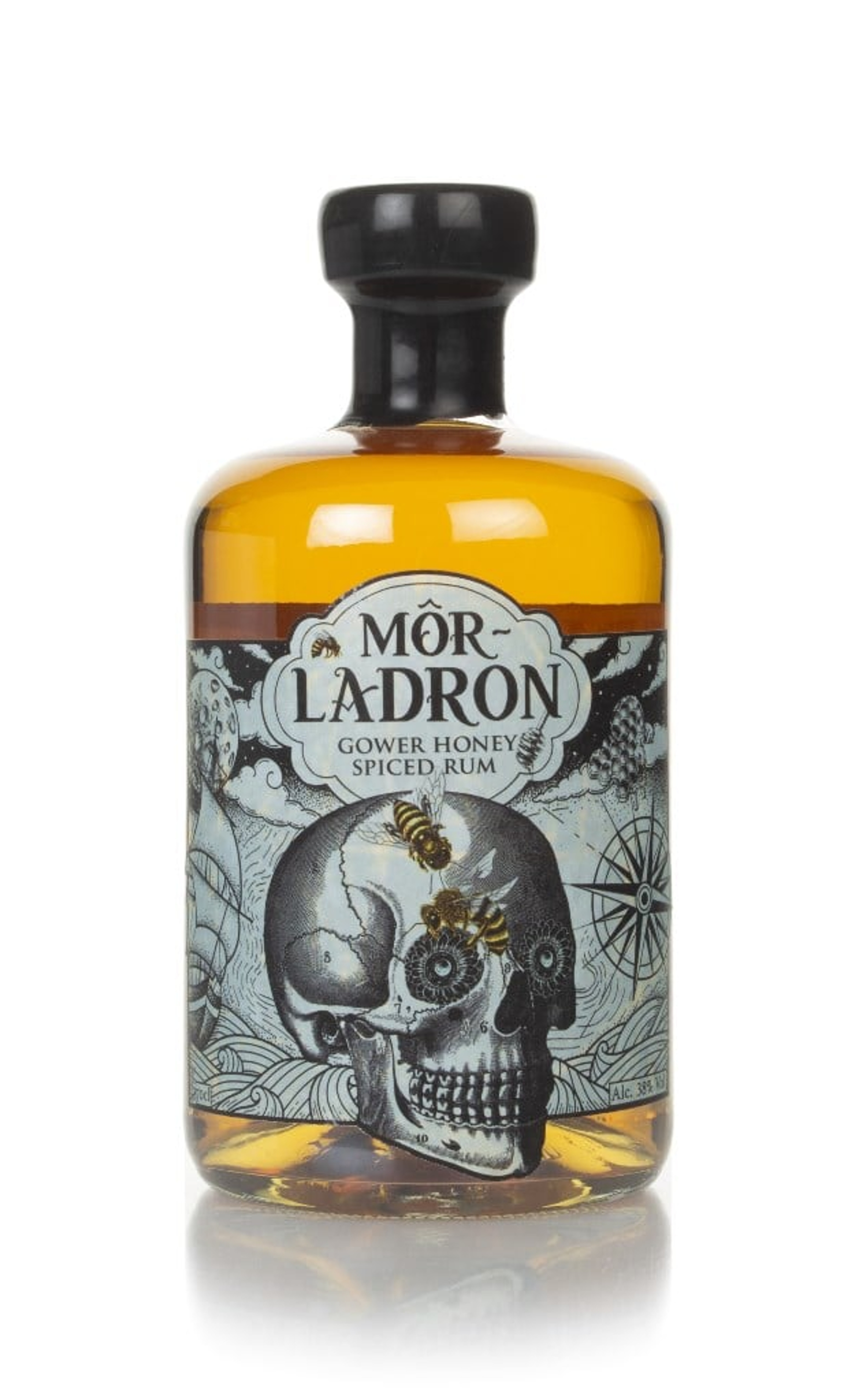 Môr-Ladron Gower Honey Spiced Rum 70cl