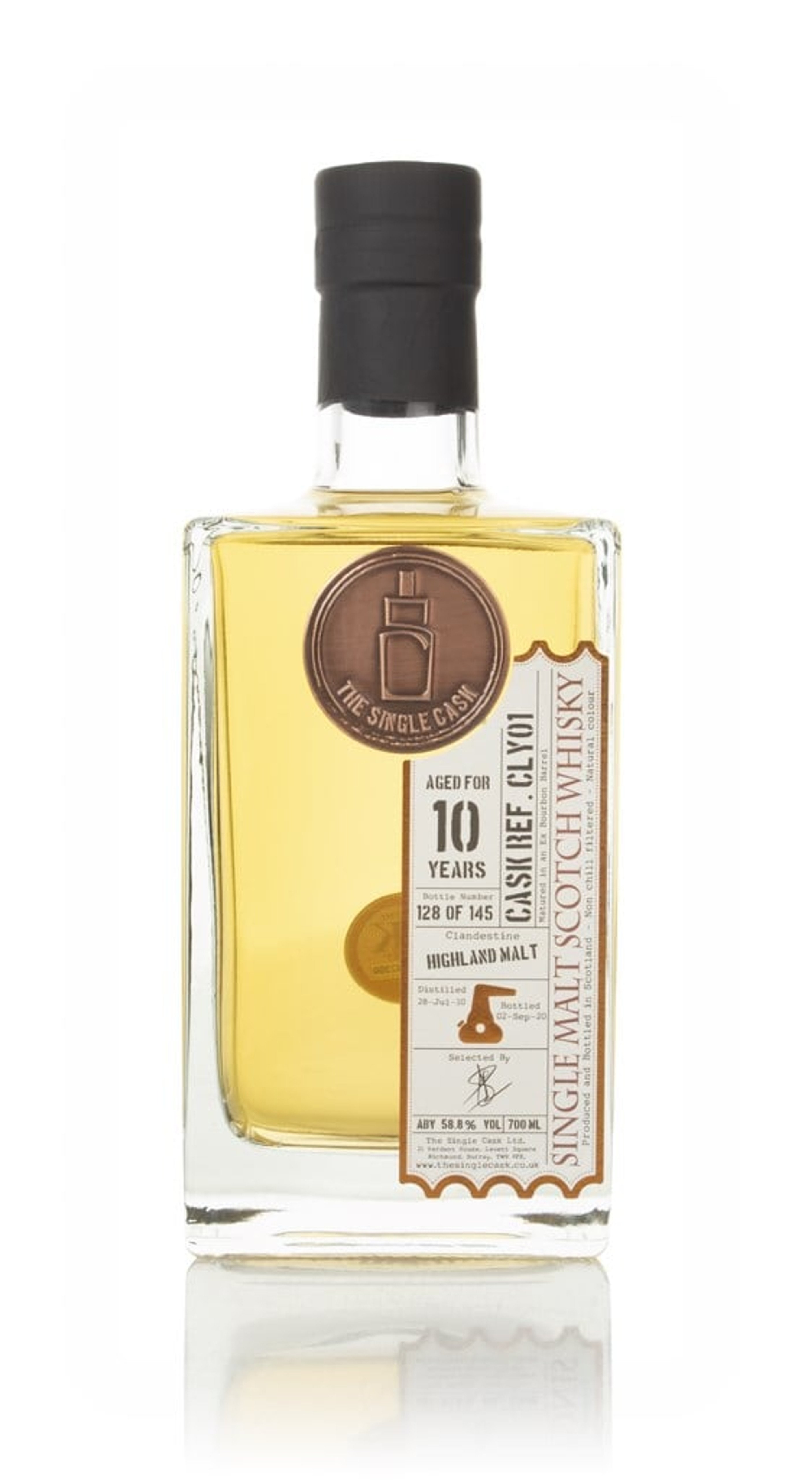 Highland Malt 10 Year Old 2010 (cask CLY01) - The Single Cask 70cl