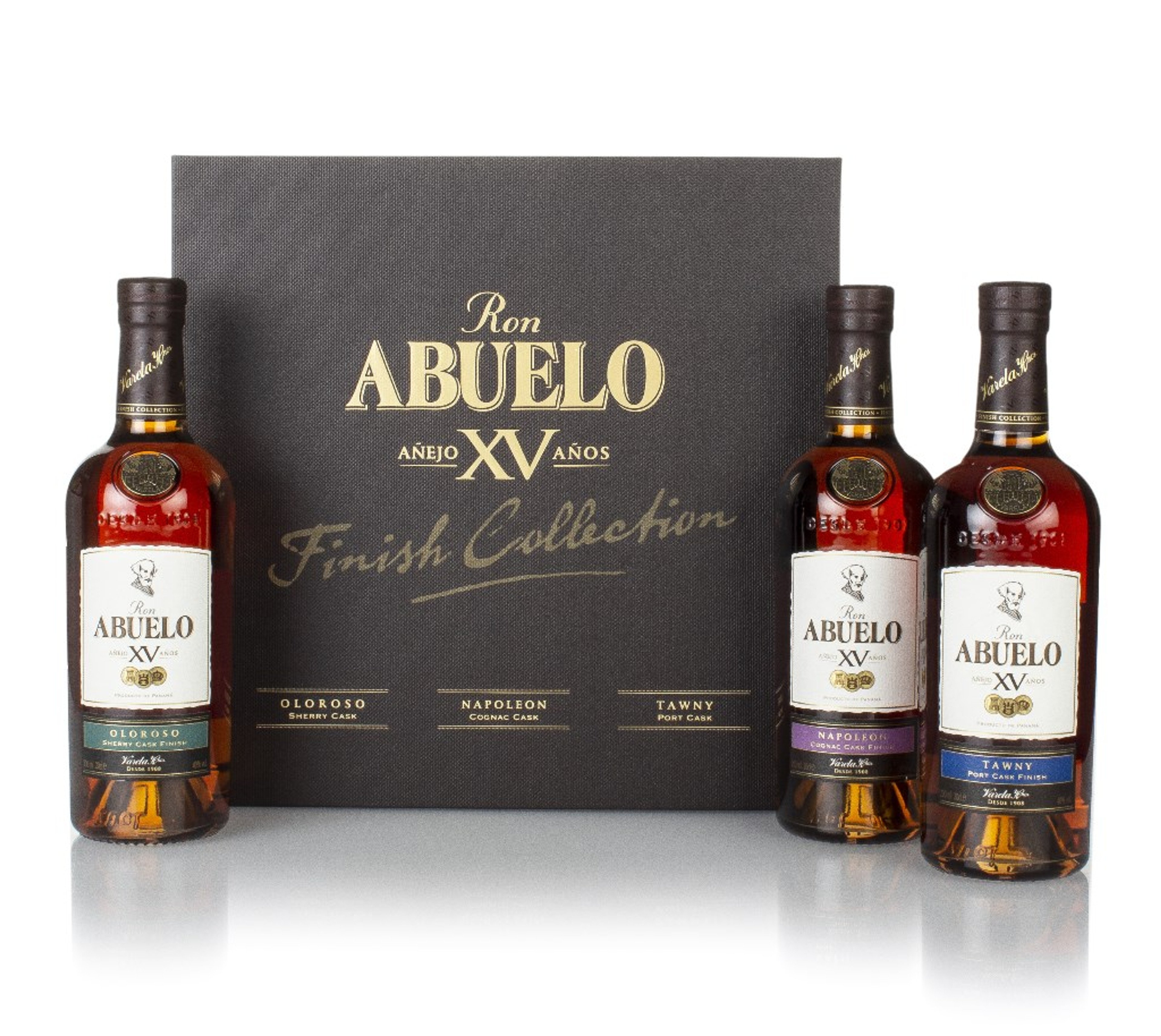 Ron Abuelo XV Finish Collection (3 x 20cl) 60cl