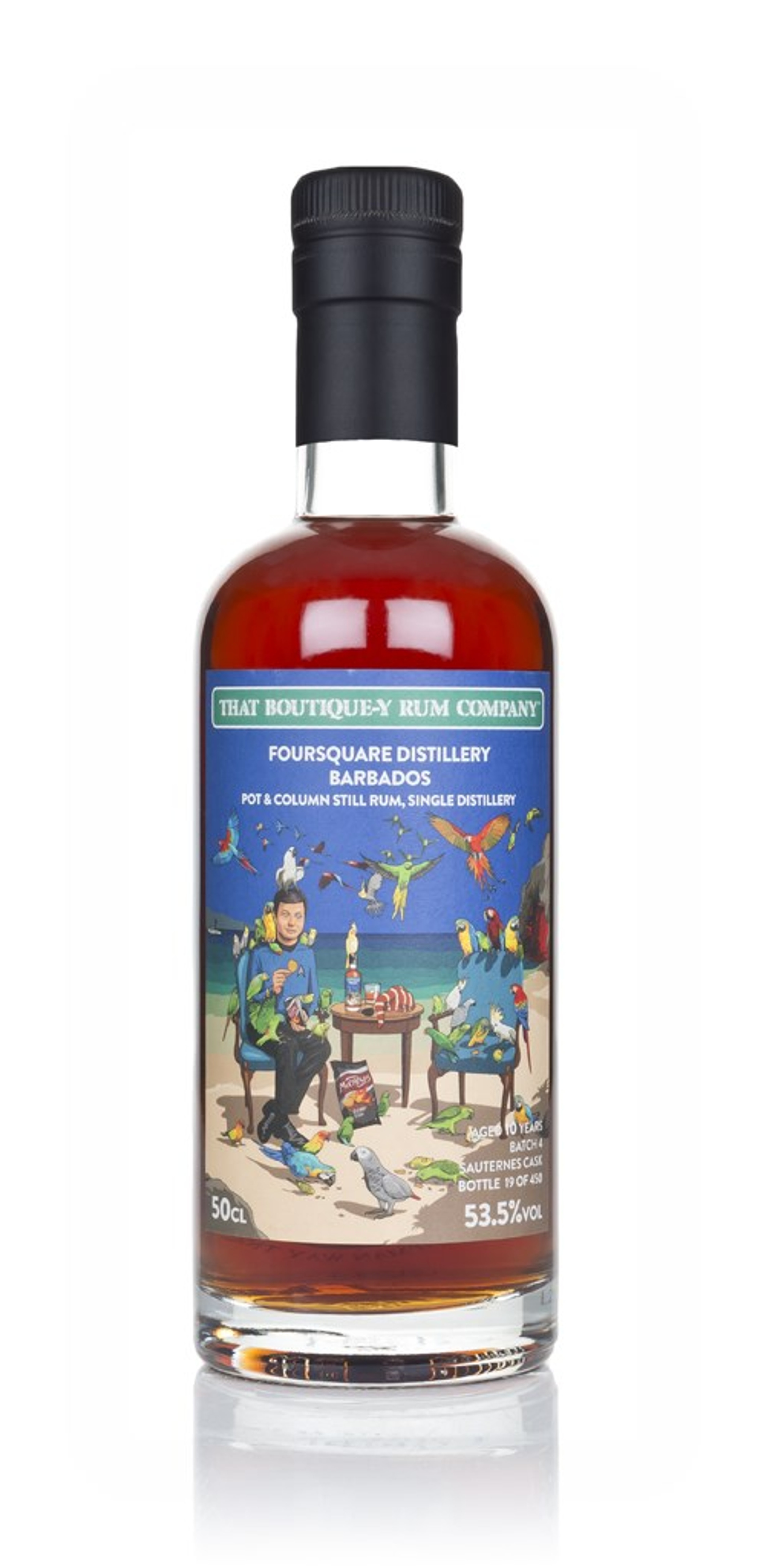 Foursquare 10 Year Old (That Boutique-y Rum Company) 50cl
