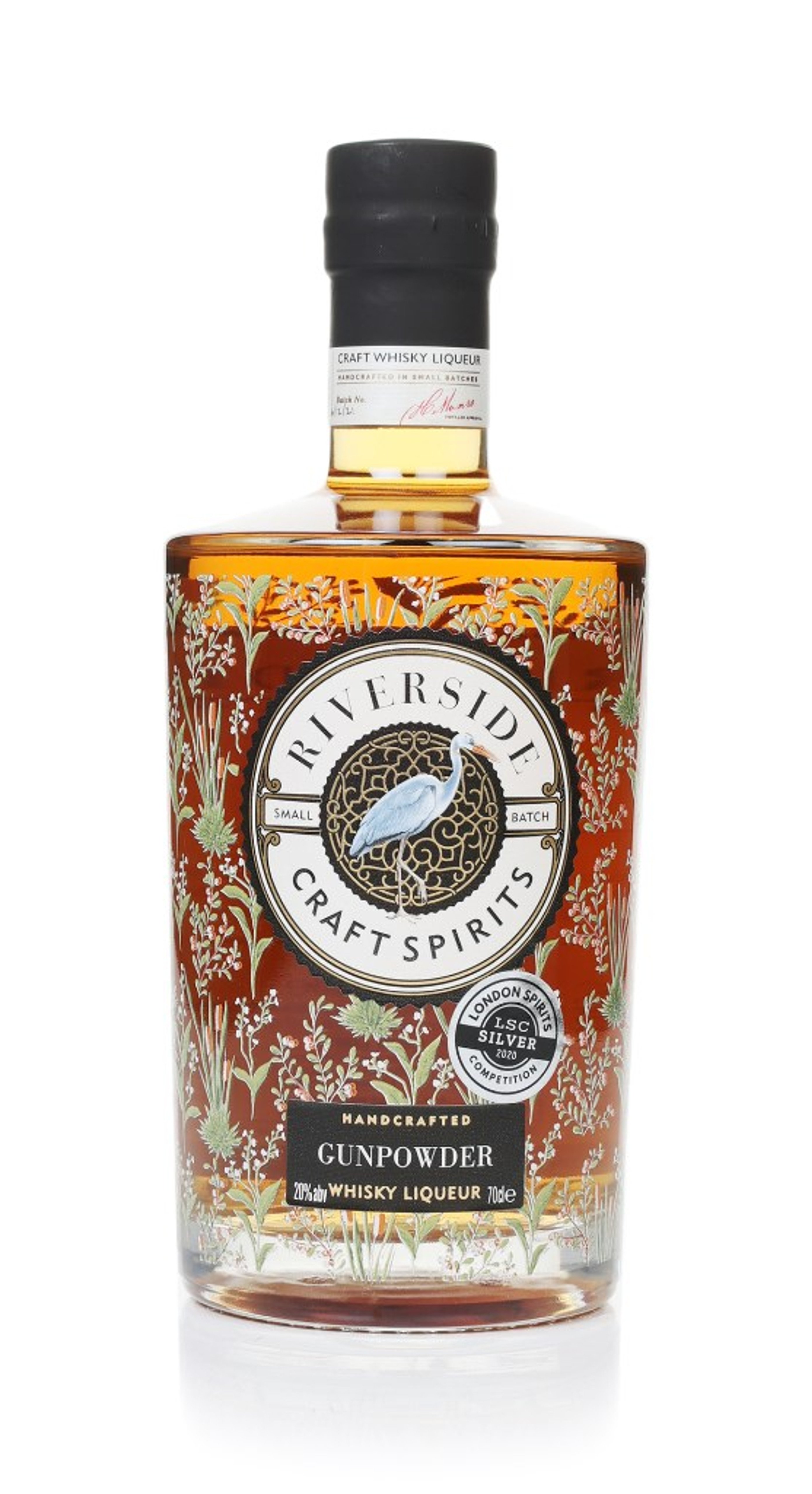 Riverside Gunpowder Whisky Liqueur 70cl