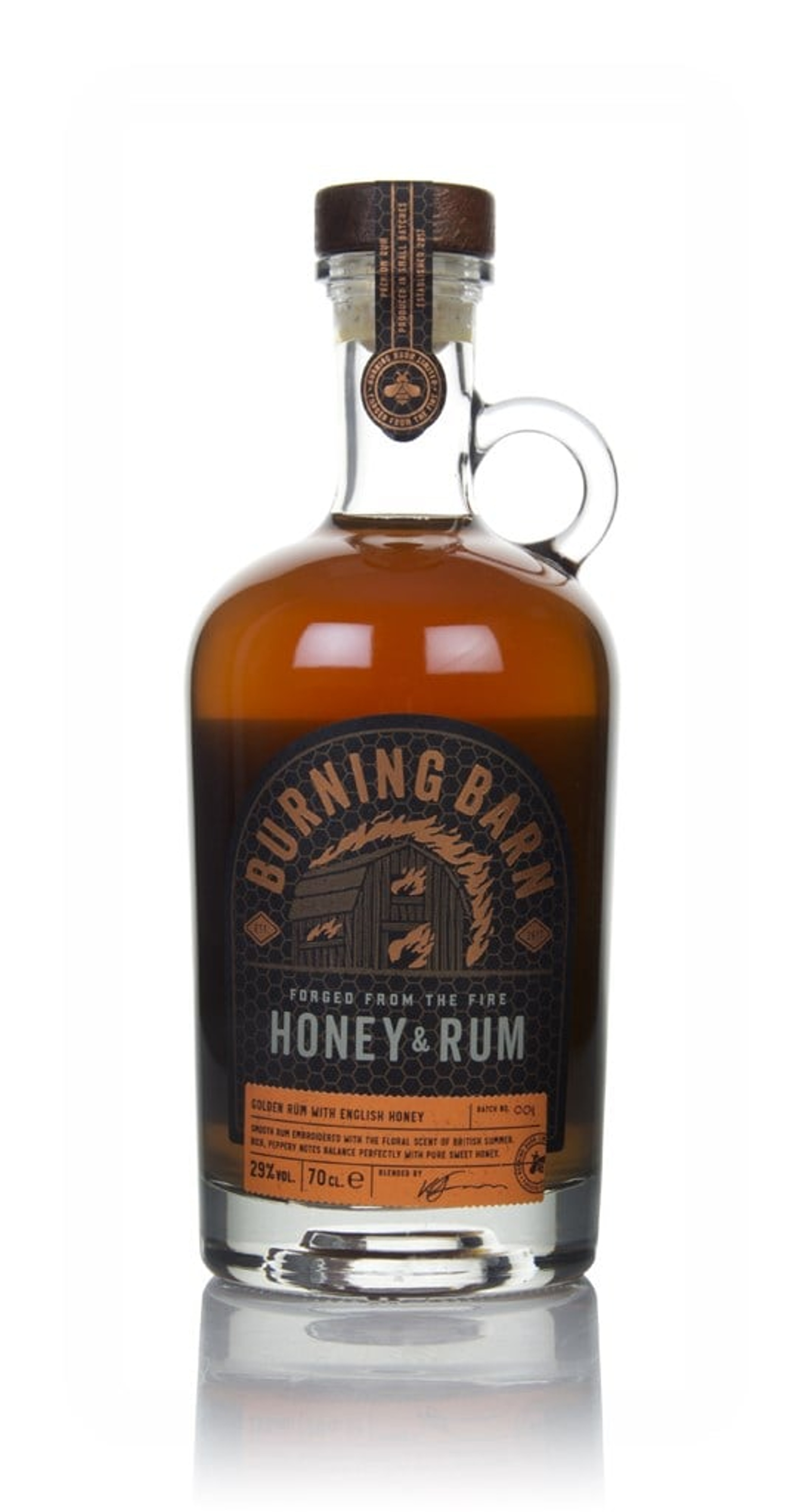 Burning Barn Honey & Rum Liqueur 70cl