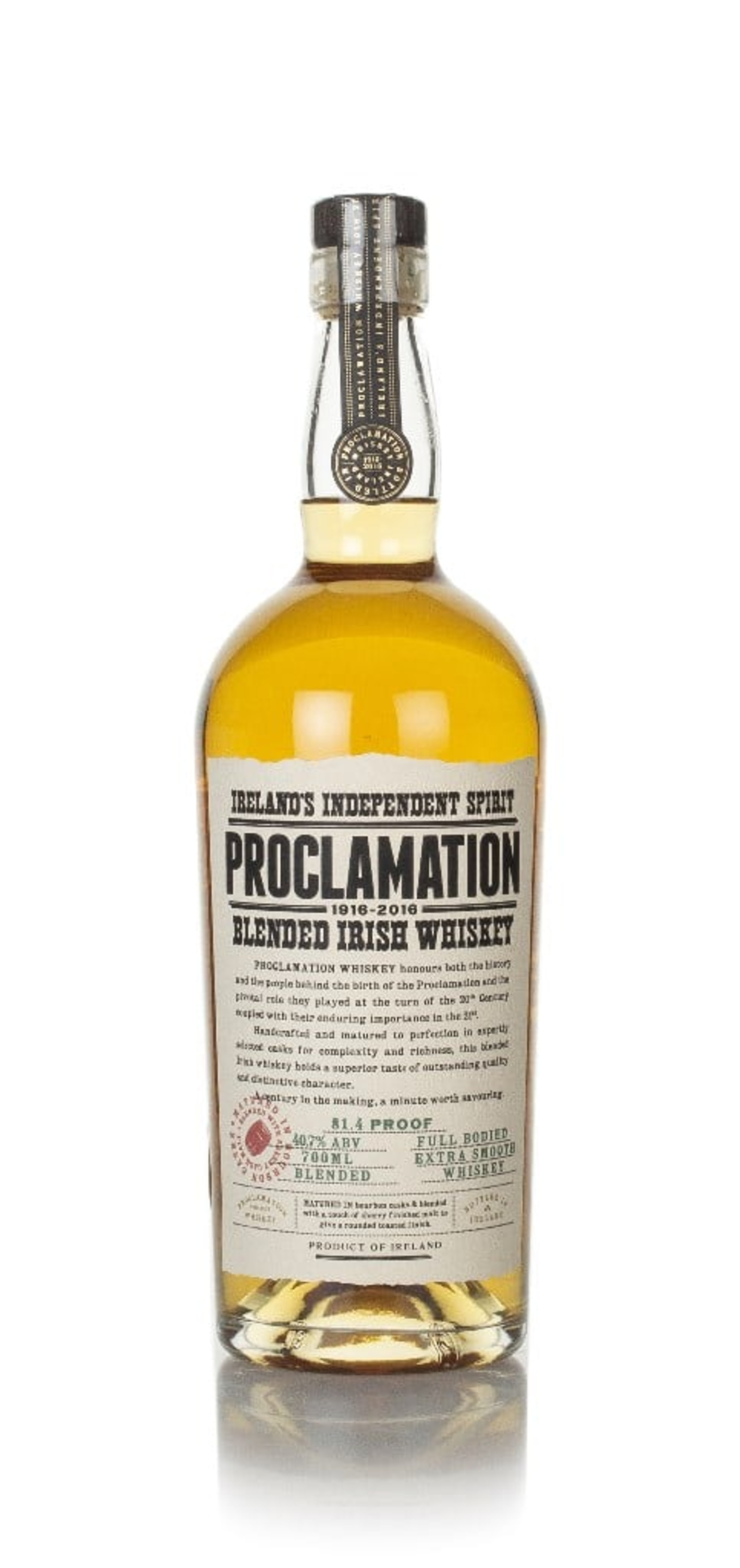Proclamation Blended Irish Whiskey 70cl