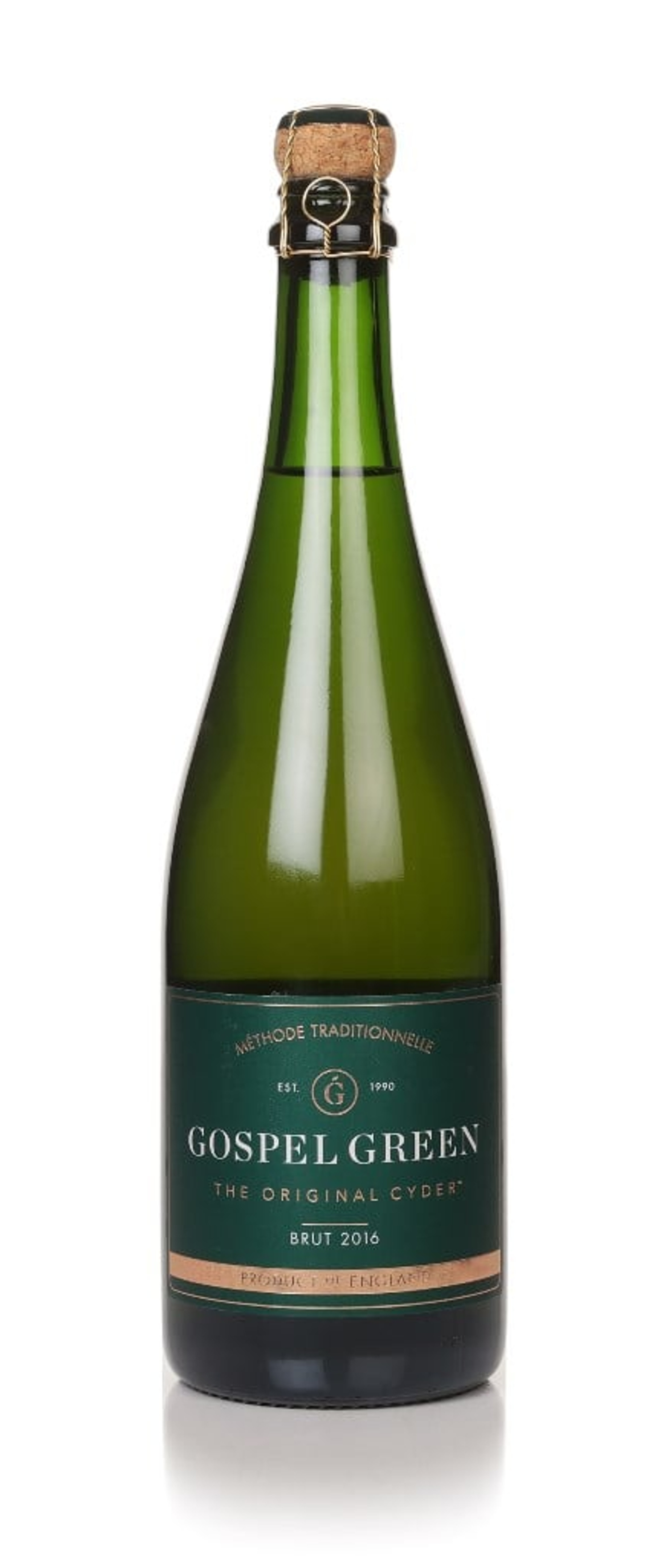 Gospel Green Sparkling Cider - Vintage 2016 75cl