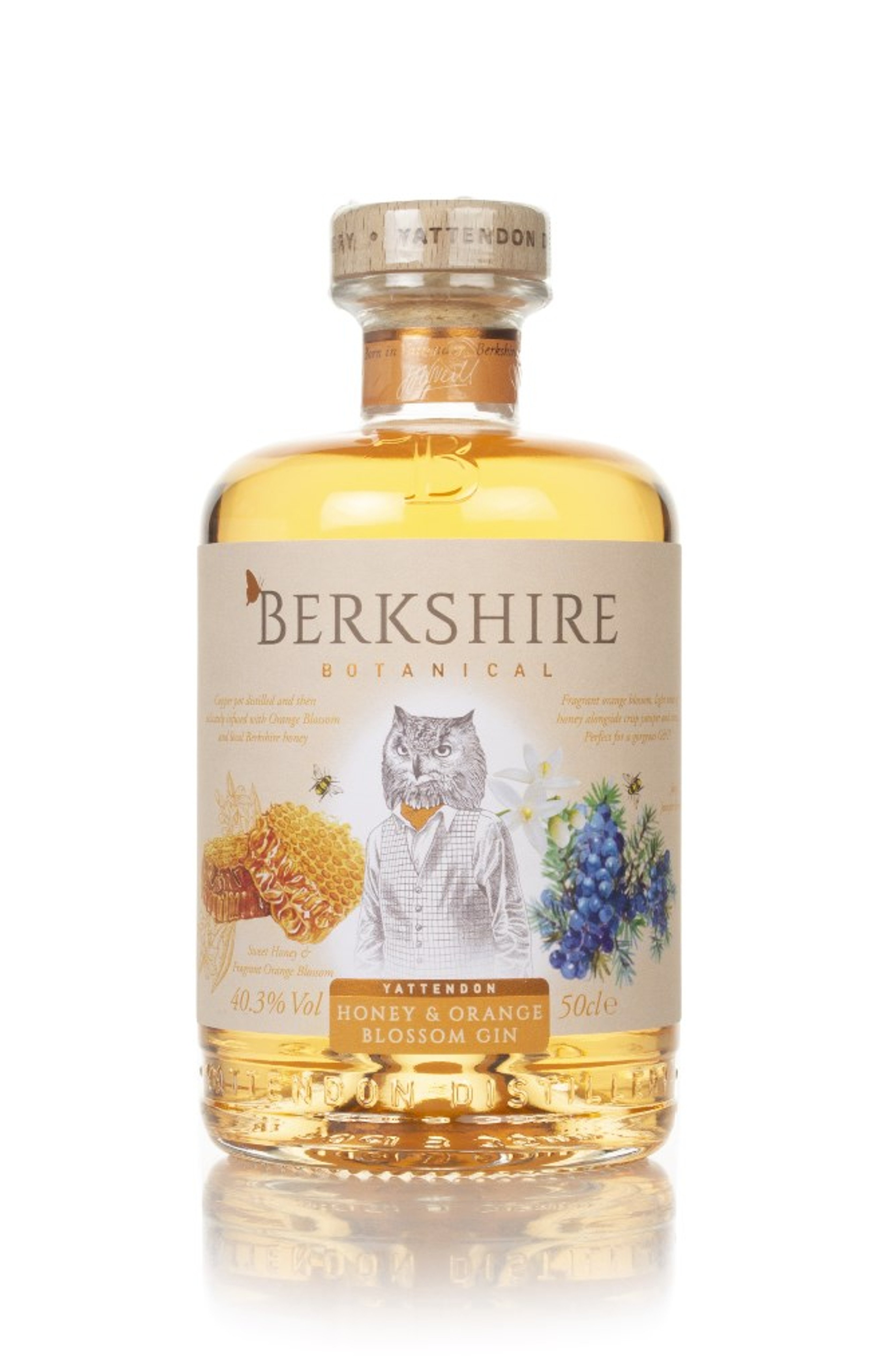 Berkshire Botanical Honey & Orange Blossom Gin 50cl