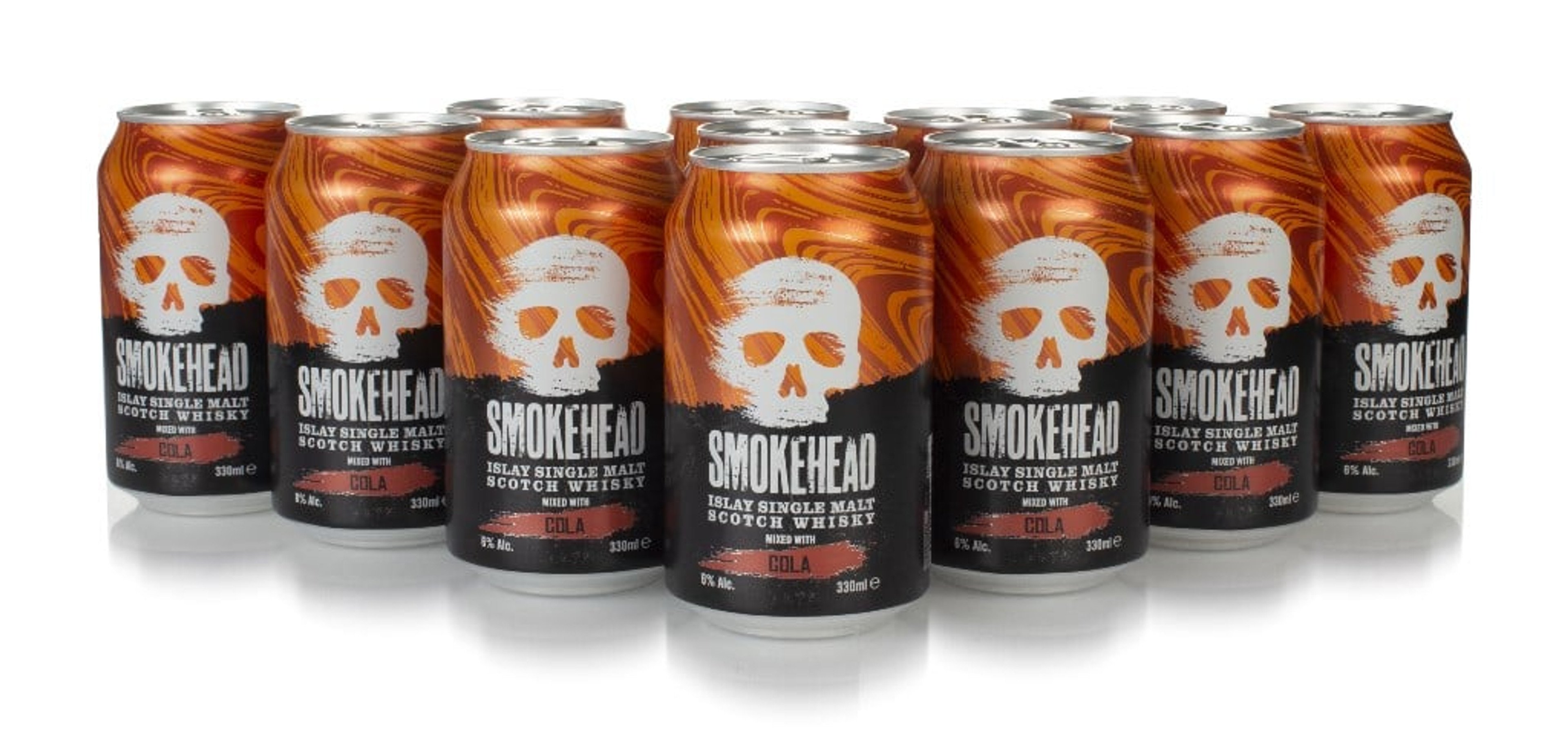 Smokehead with Cola (12 x 330ml) 396cl