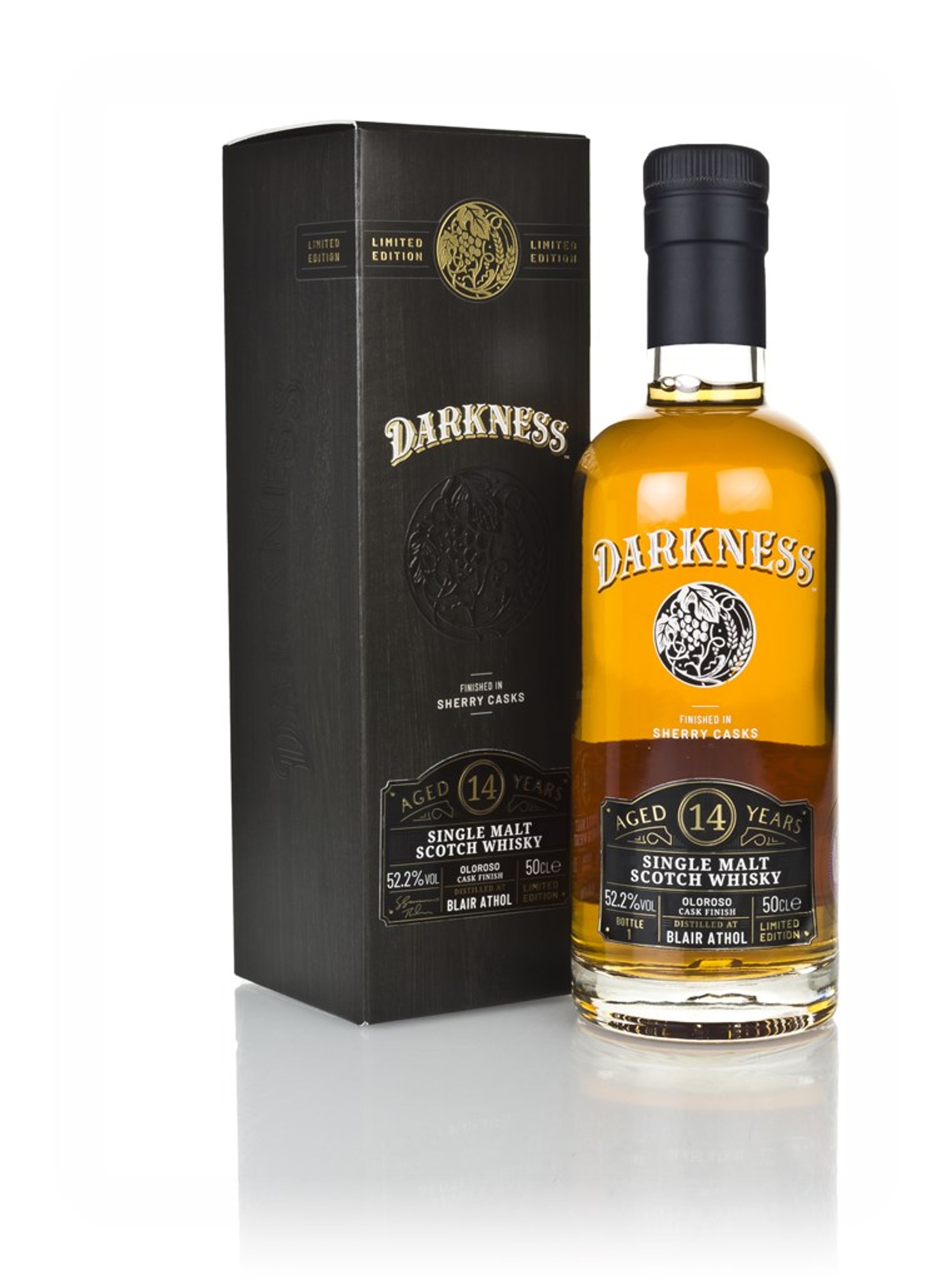 Blair Athol 14 Year Old Oloroso Cask Finish (Darkness) (52.2%) 50cl