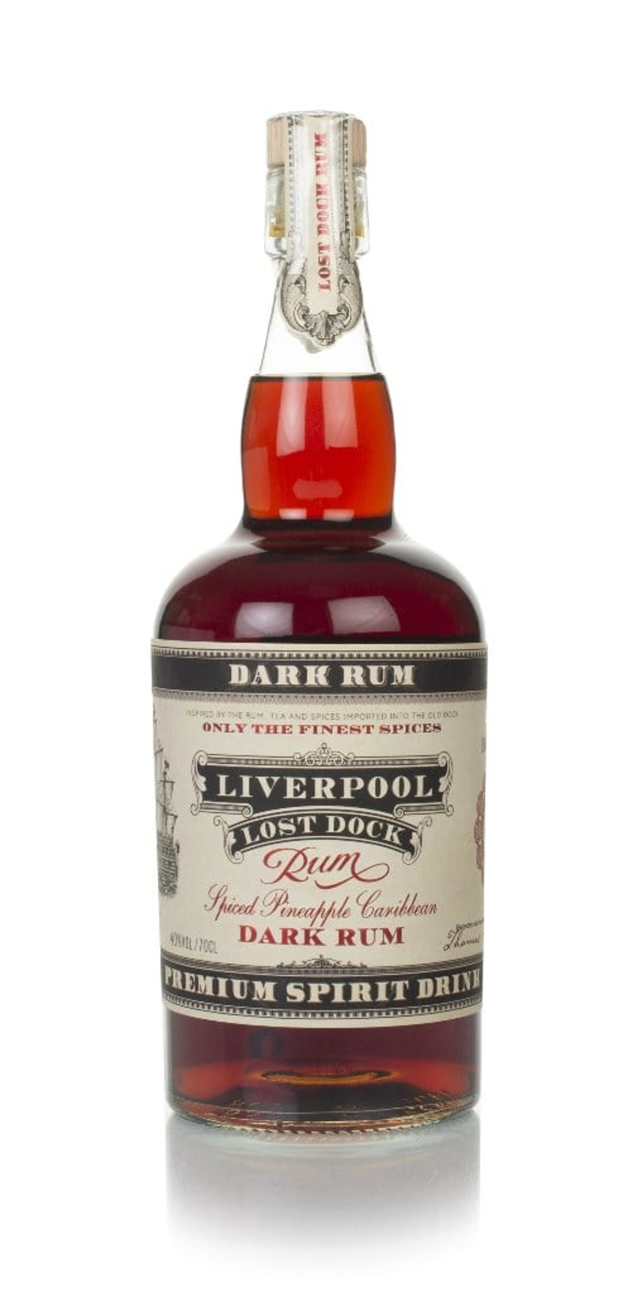 Liverpool Lost Dock Spiced Pineapple Rum 70cl
