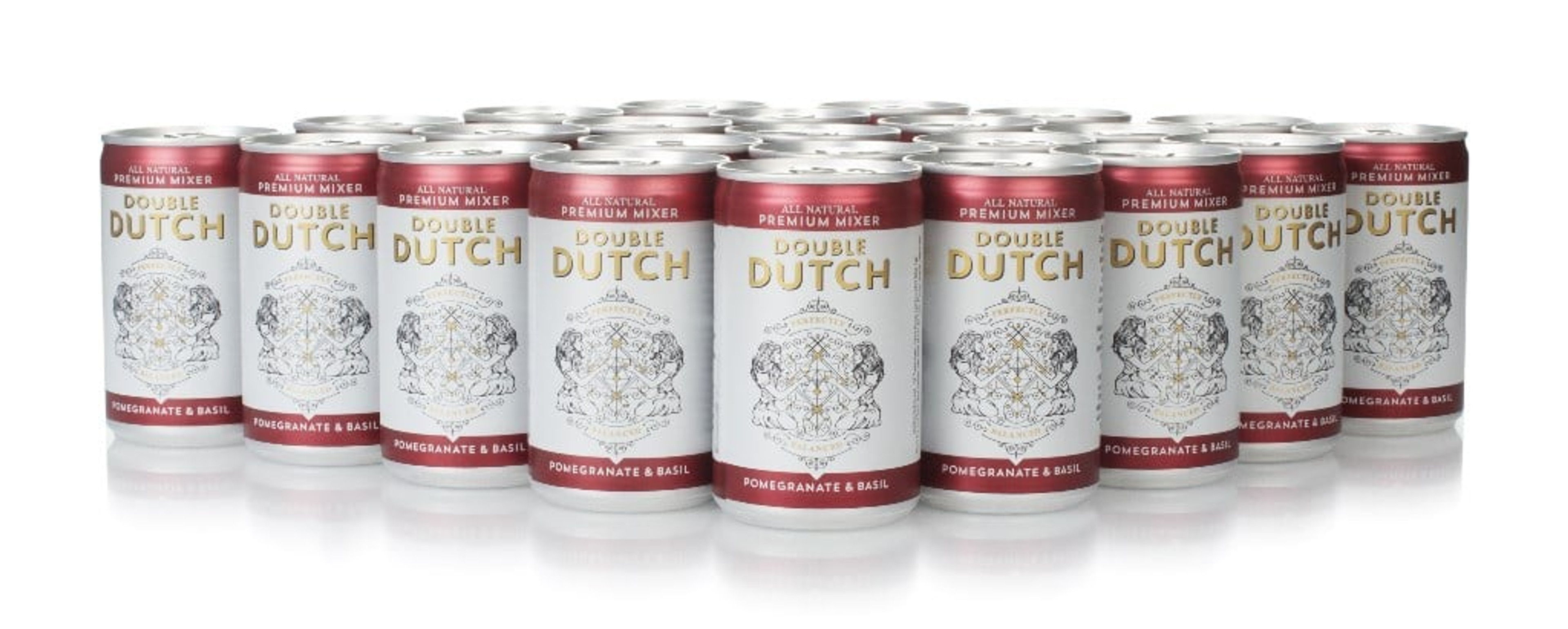 Double Dutch Pomegranate & Basil (24 x 150ml) 360cl