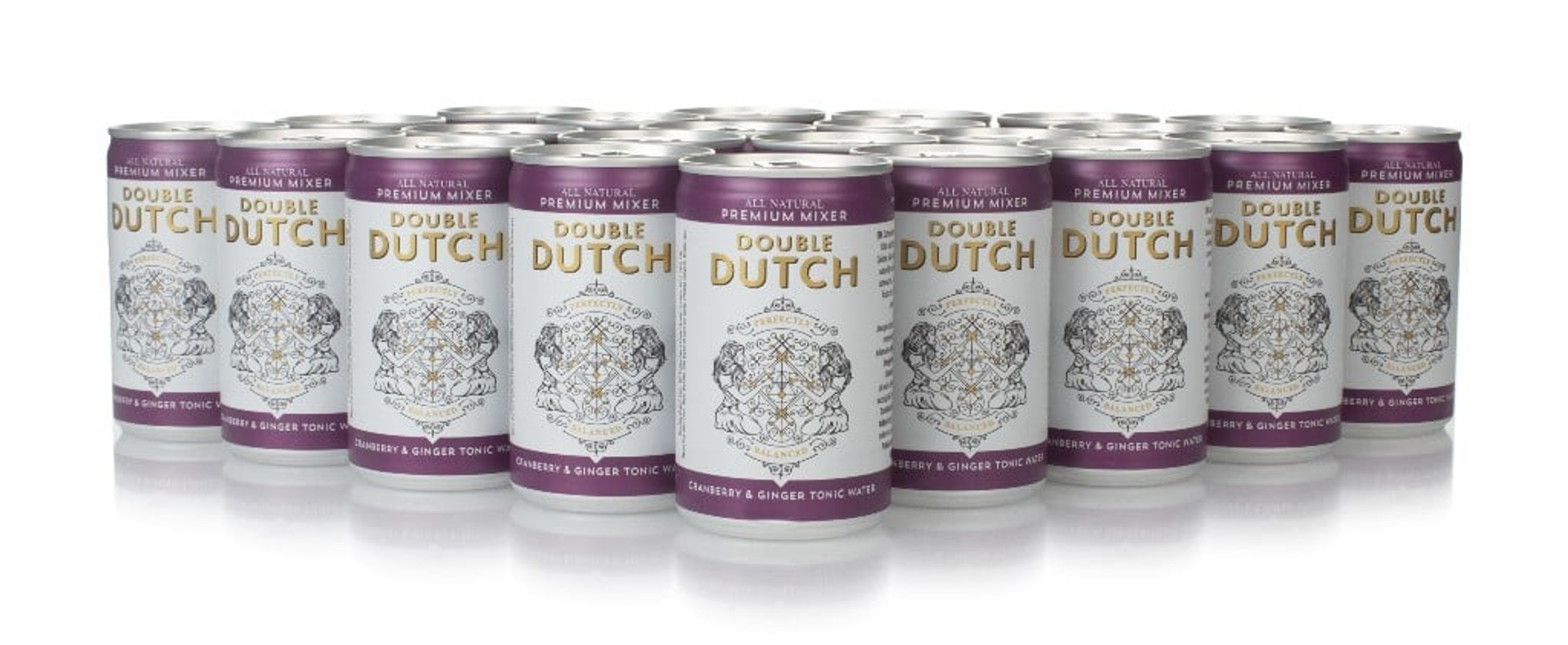 Double Dutch Cranberry & Ginger Tonic (24 x 150ml) 360cl