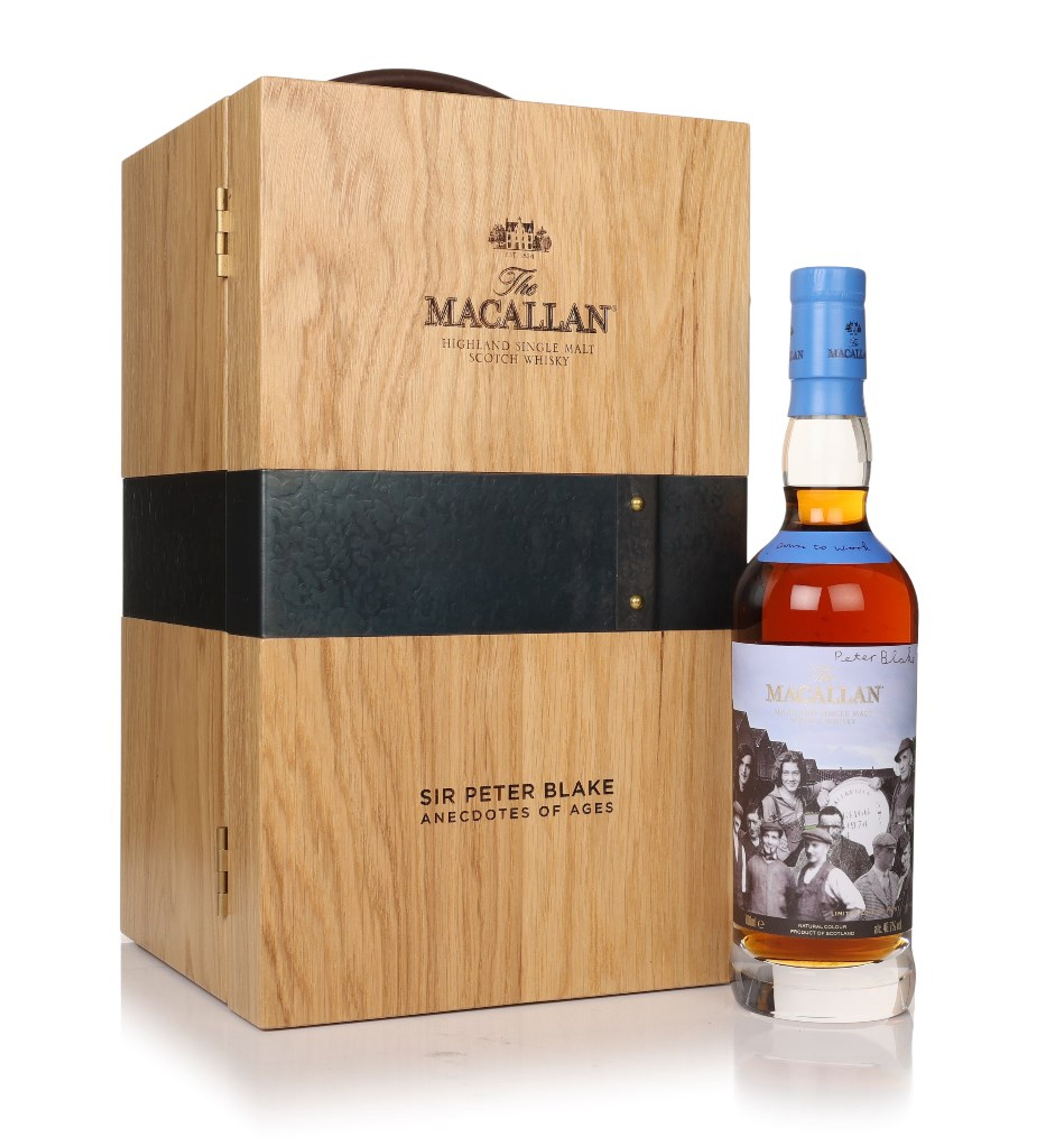 The Macallan Sir Peter Blake 1967 Anecdotes of Ages Collection: Down to Work 70cl