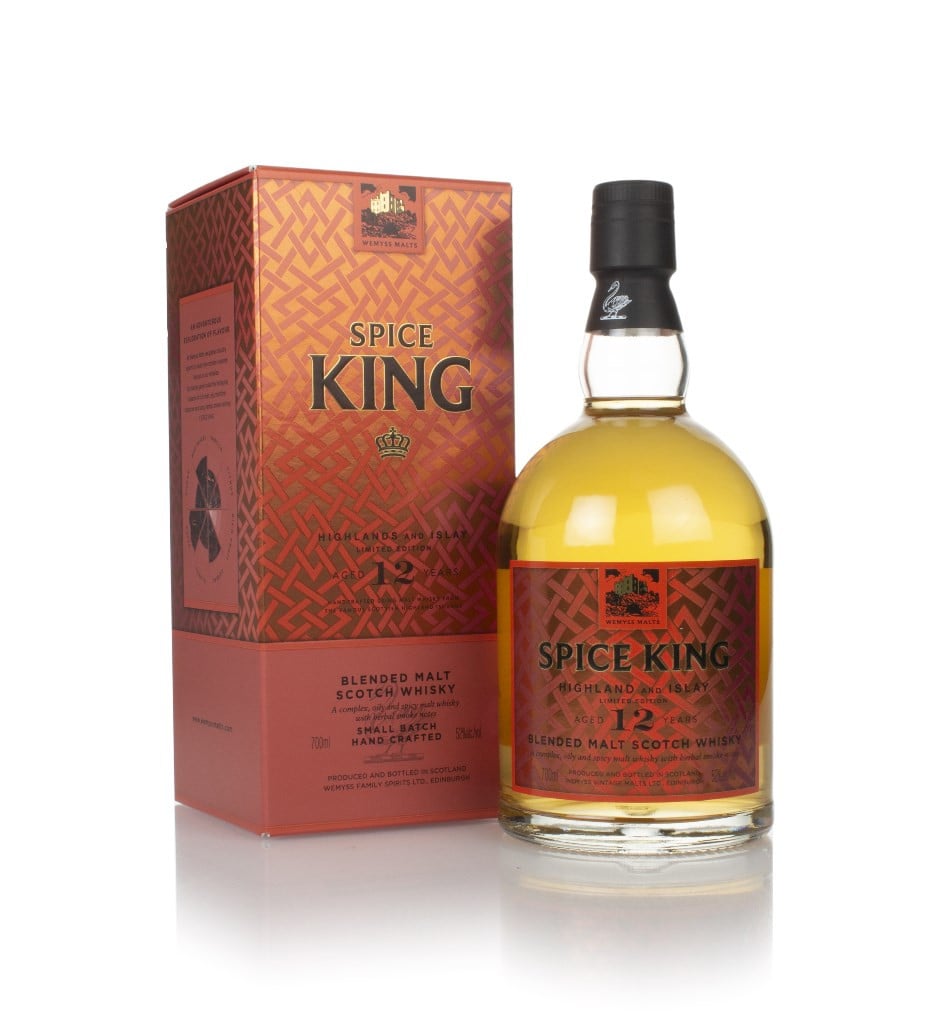 Spice King 12 Year Old Highland and Islay (Wemyss Malts) 70cl
