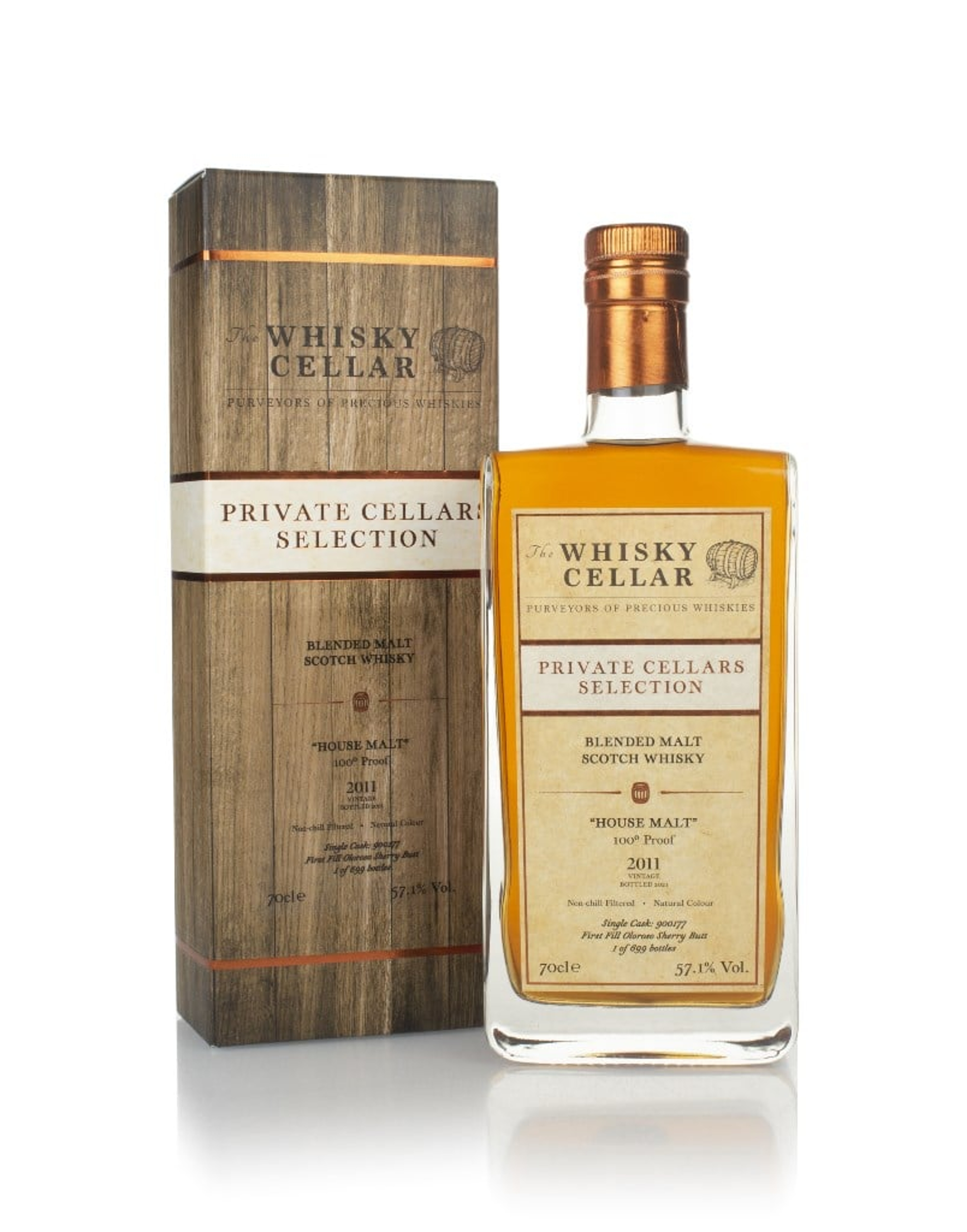 House Malt 2011 (bottled 2021) (cask 900177) - The Whisky Cellar 70cl