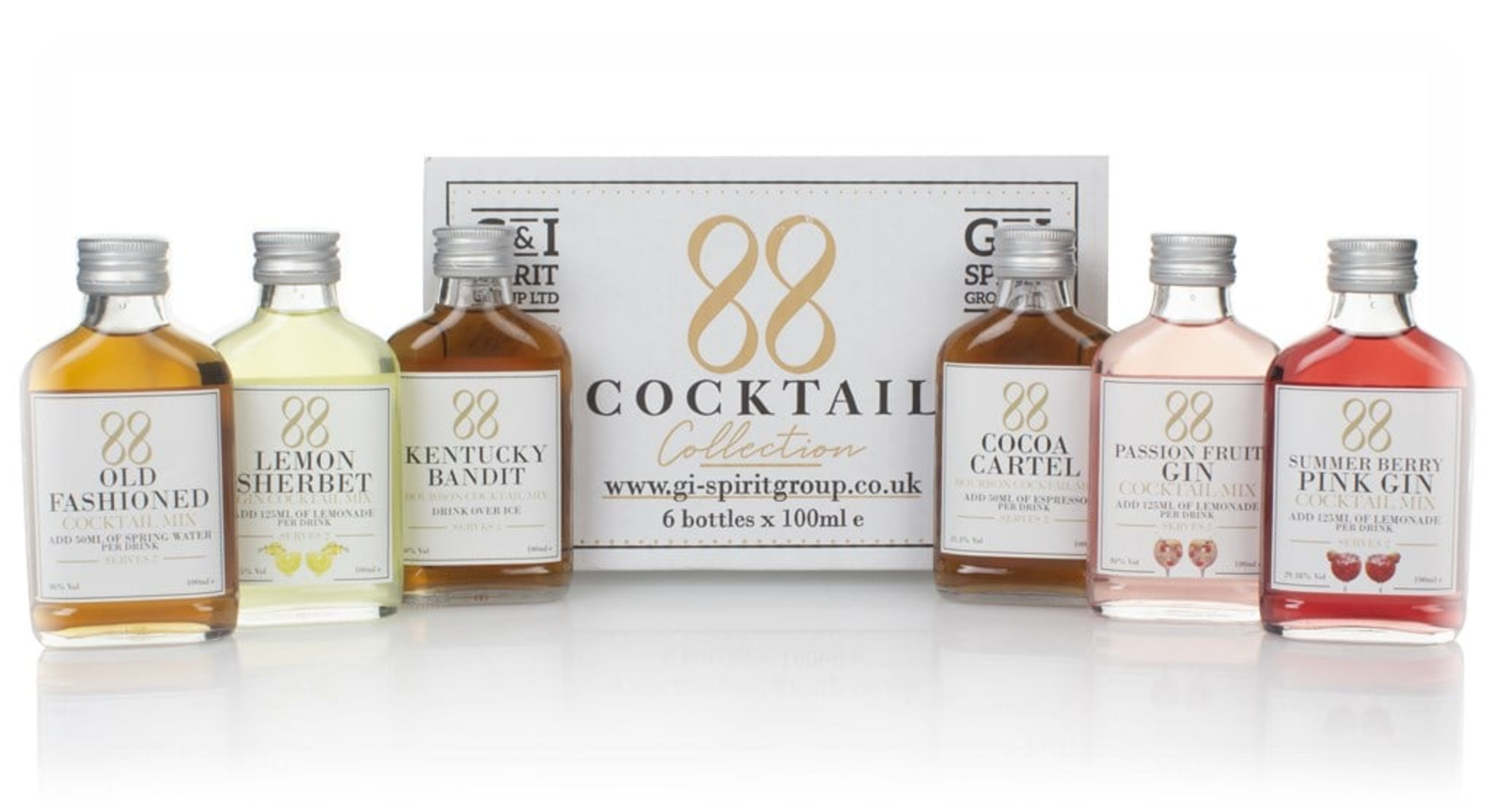 88 Cocktail Collection #2 (6 x 100ml) 60cl