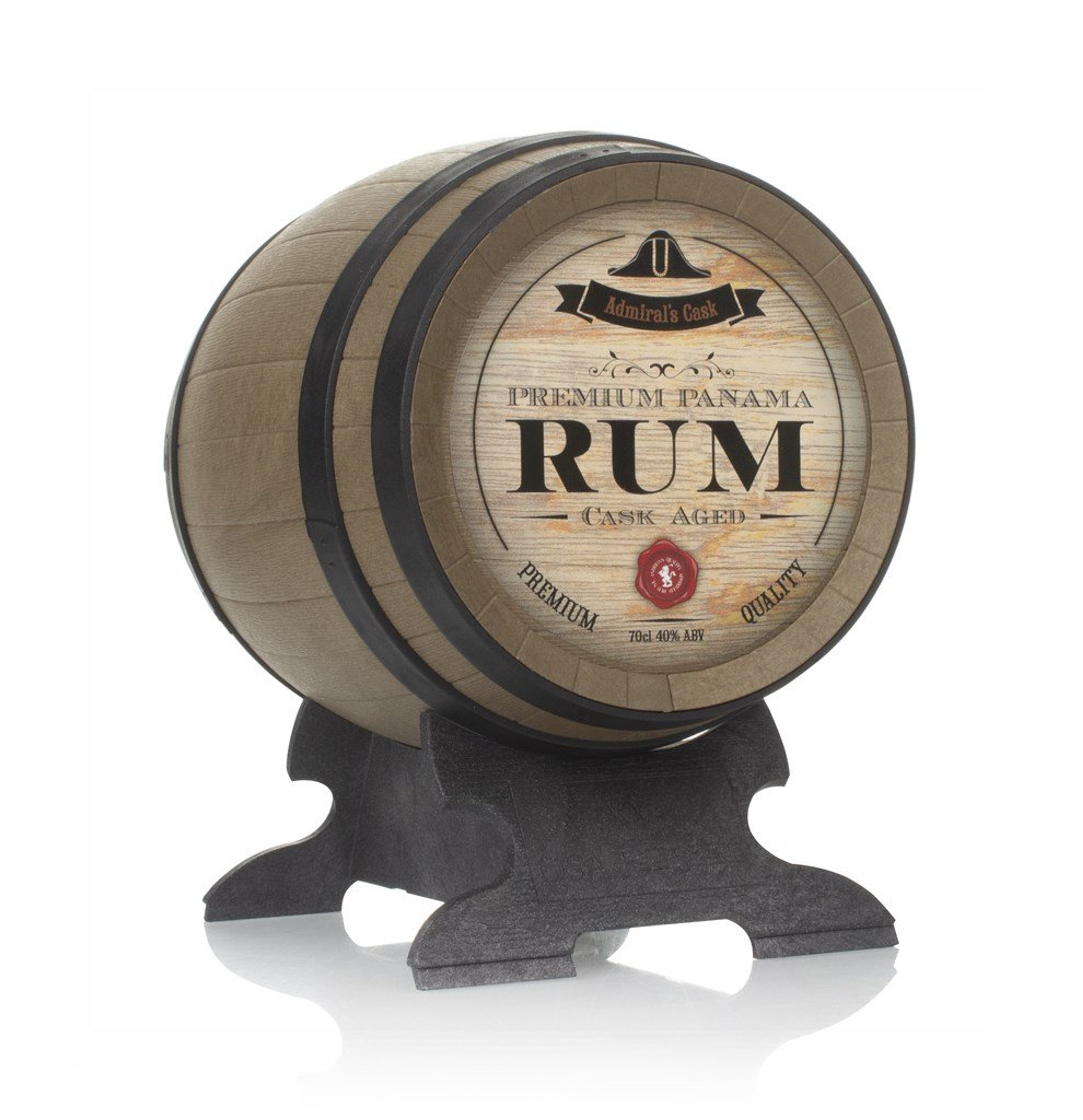 Admiral's Cask Dark Rum Barrel 70cl
