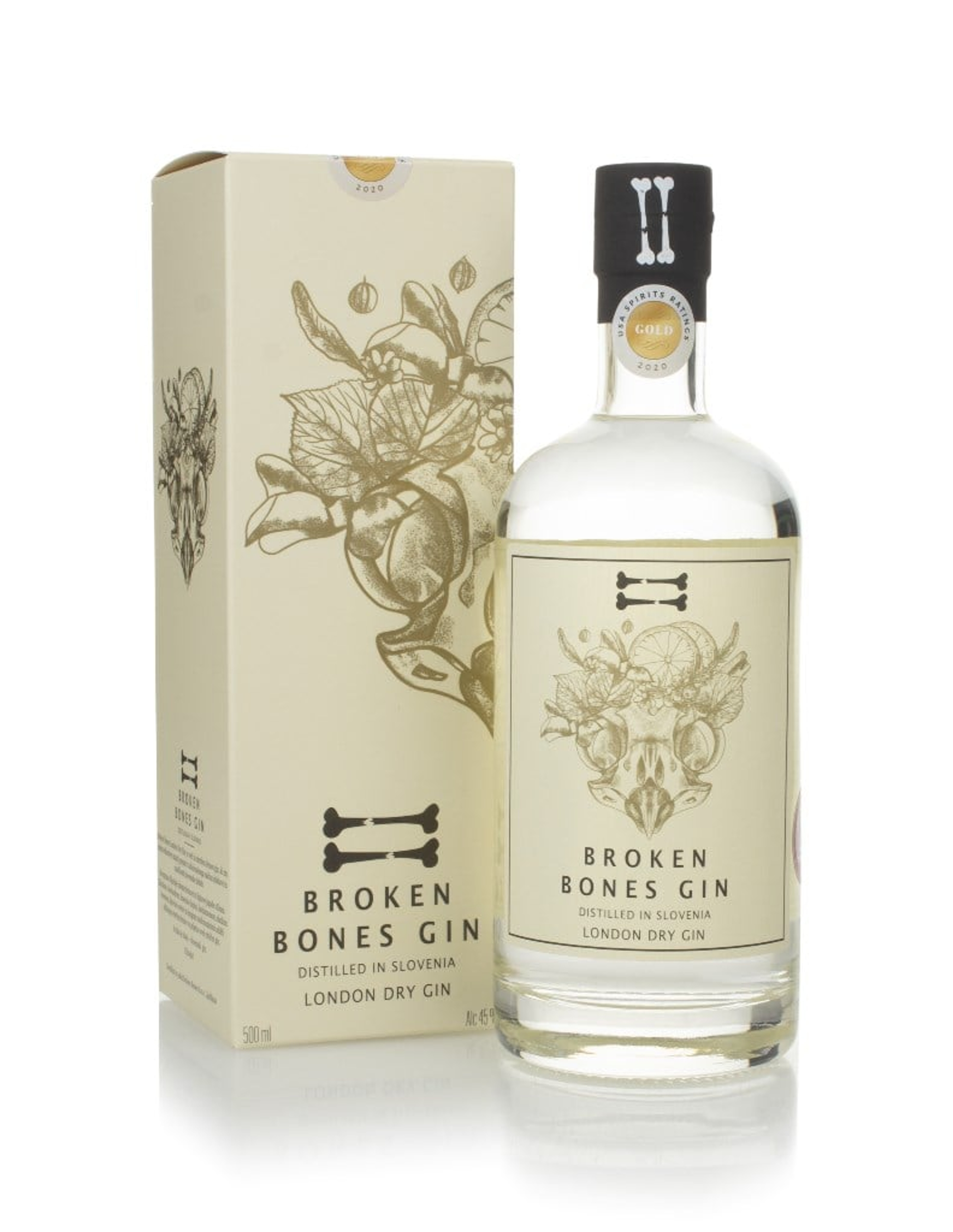 Broken Bones London Dry Gin 50cl