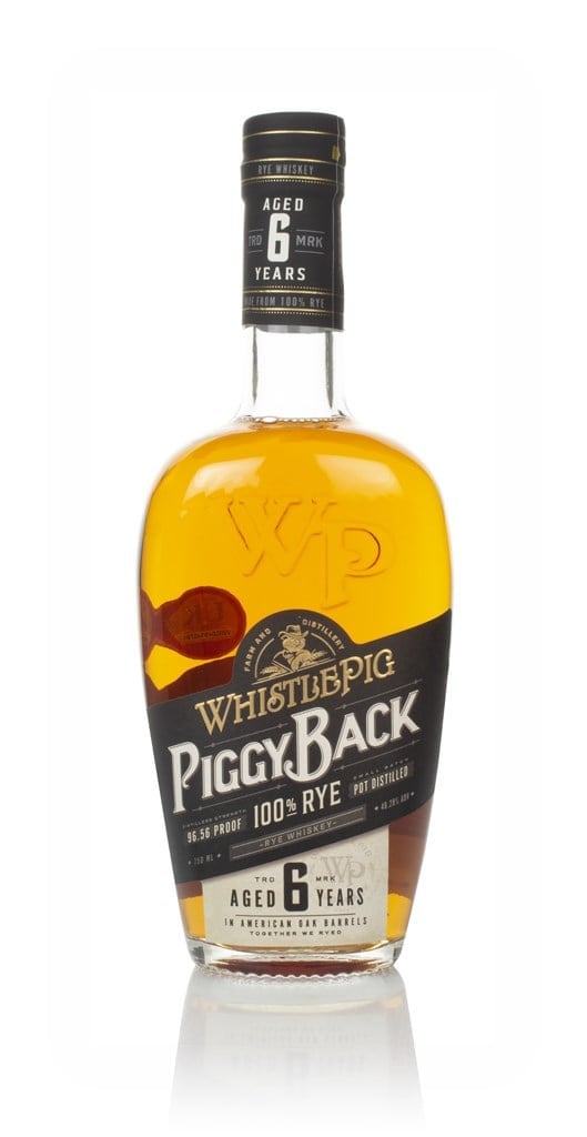 WhistlePig PiggyBack 6 Year Old 70cl