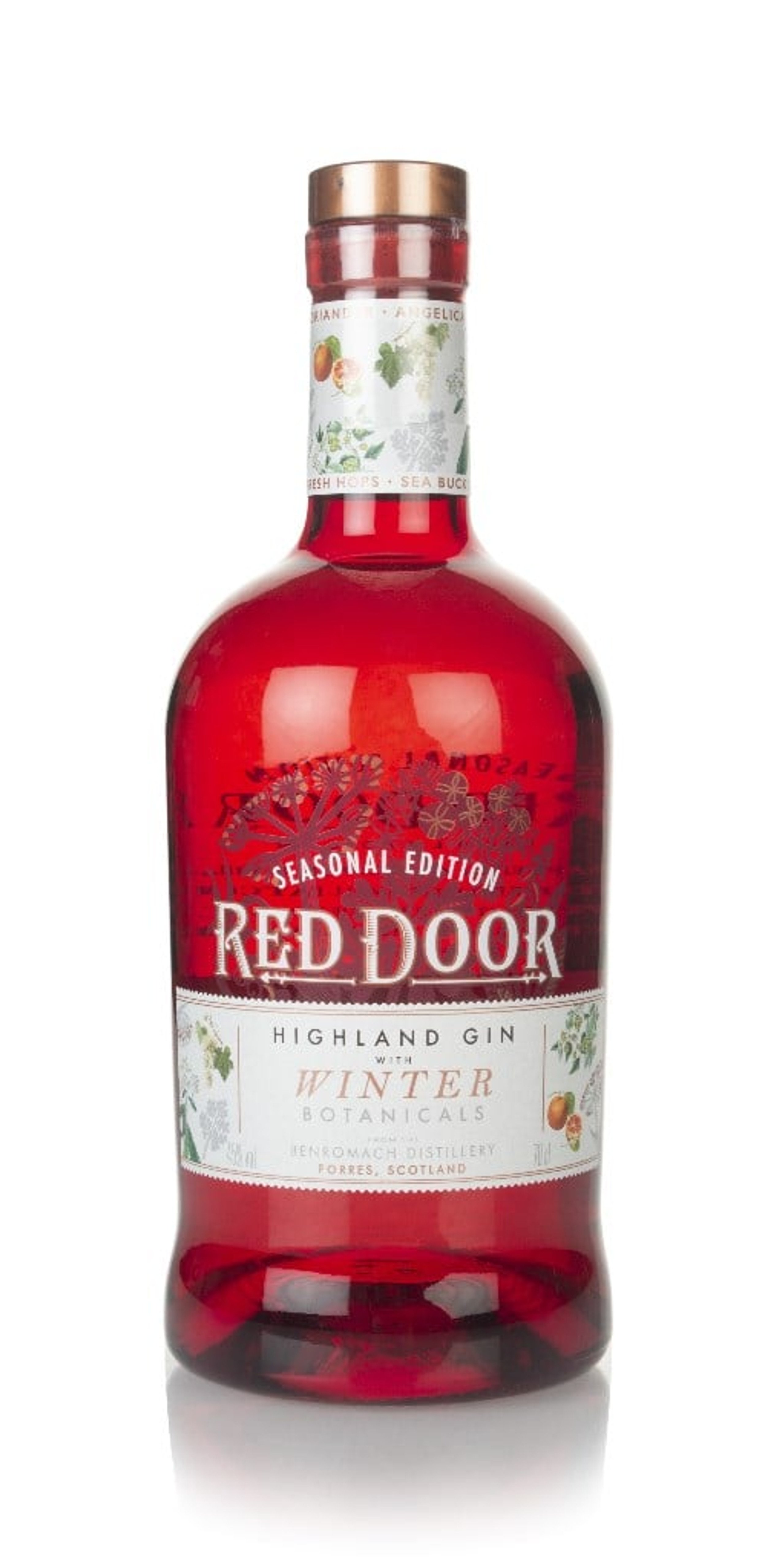 Red Door Gin with Winter Botanicals 70cl
