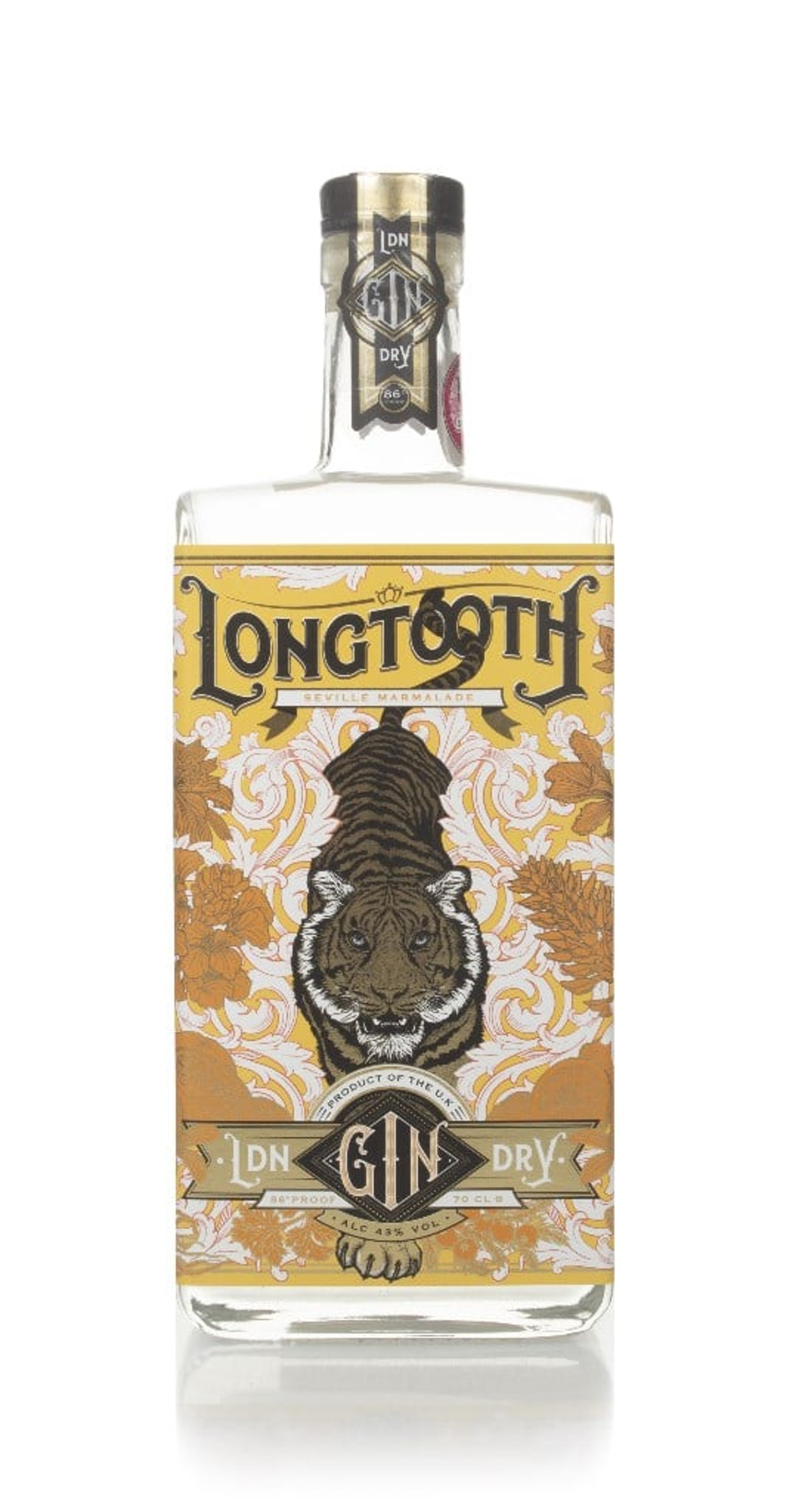 Longtooth Seville Marmalade Gin 70cl
