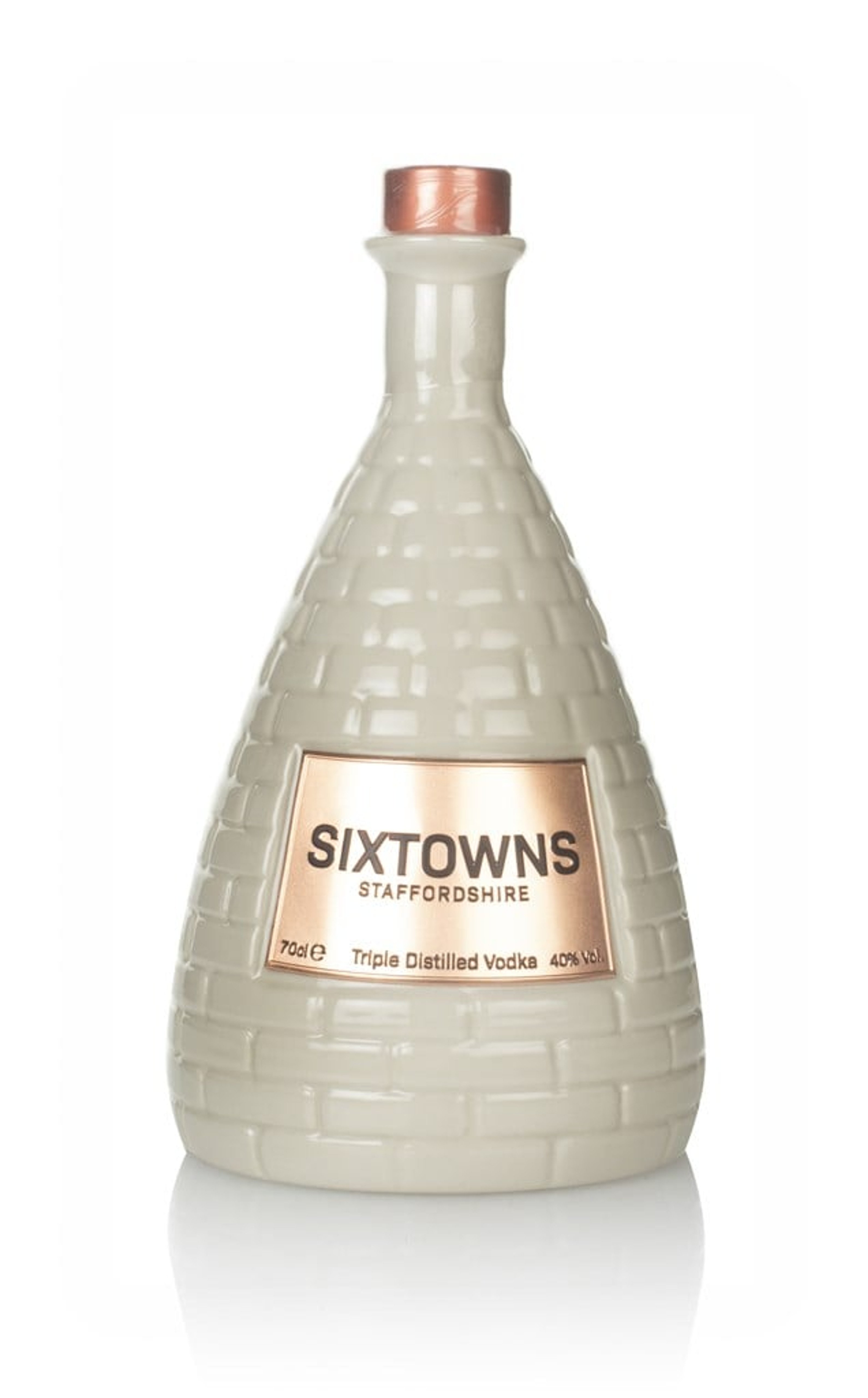 Sixtowns Triple Distilled Vodka 70cl