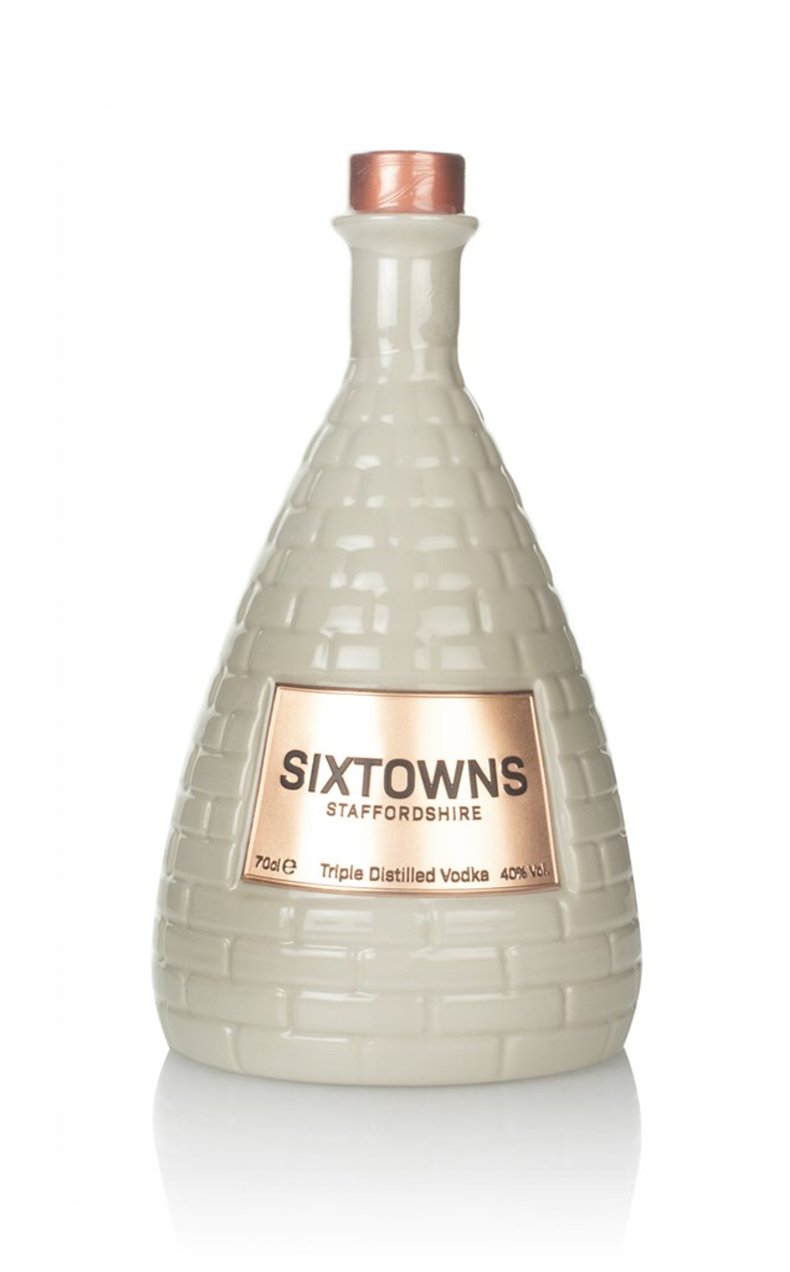 Sixtowns Triple Distilled Vodka 70cl