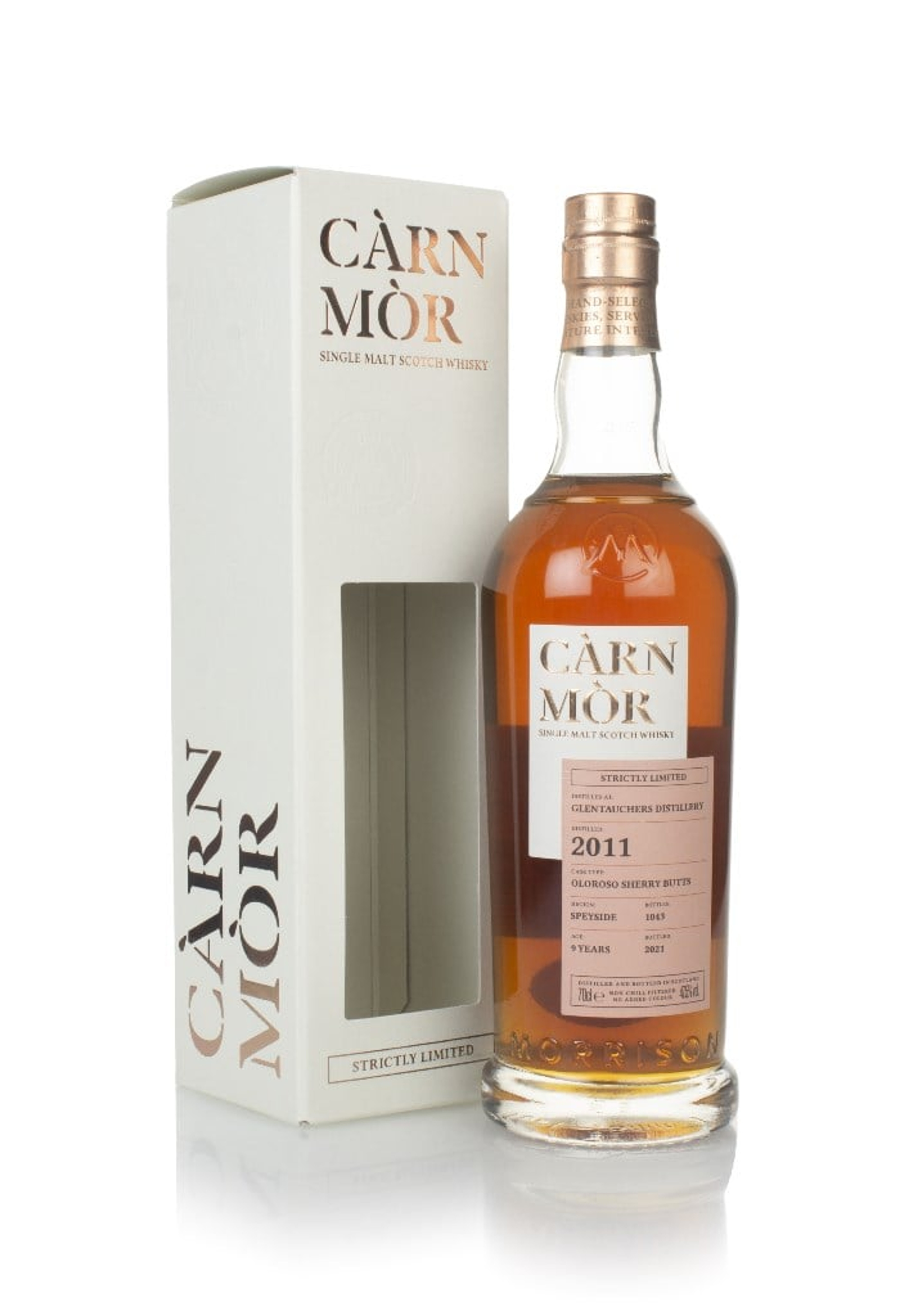 Glentauchers 9 Year Old 2011 - Strictly Limited (Càrn Mòr) 70cl