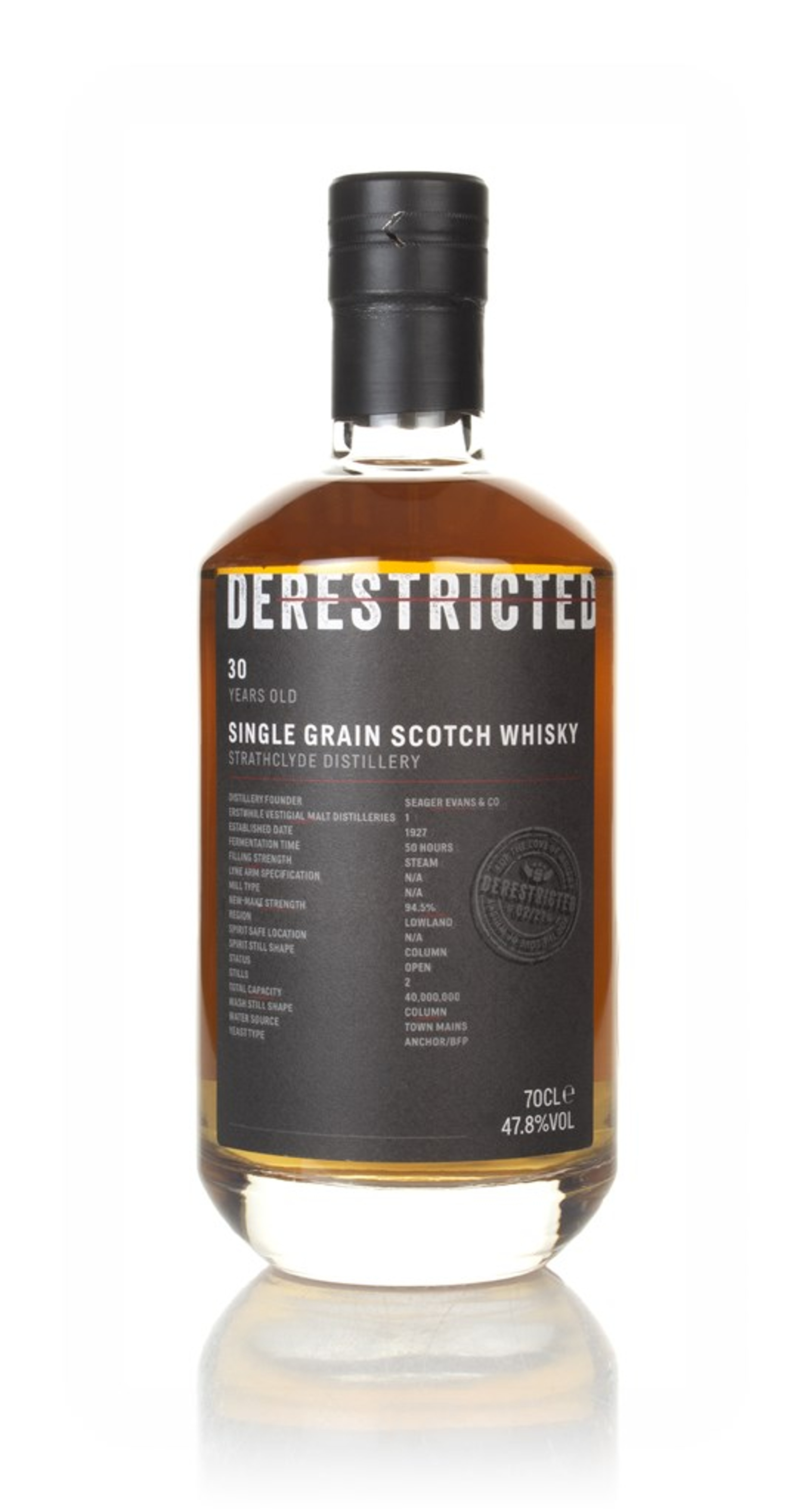 Strathclyde 30 Year Old - Derestricted 70cl
