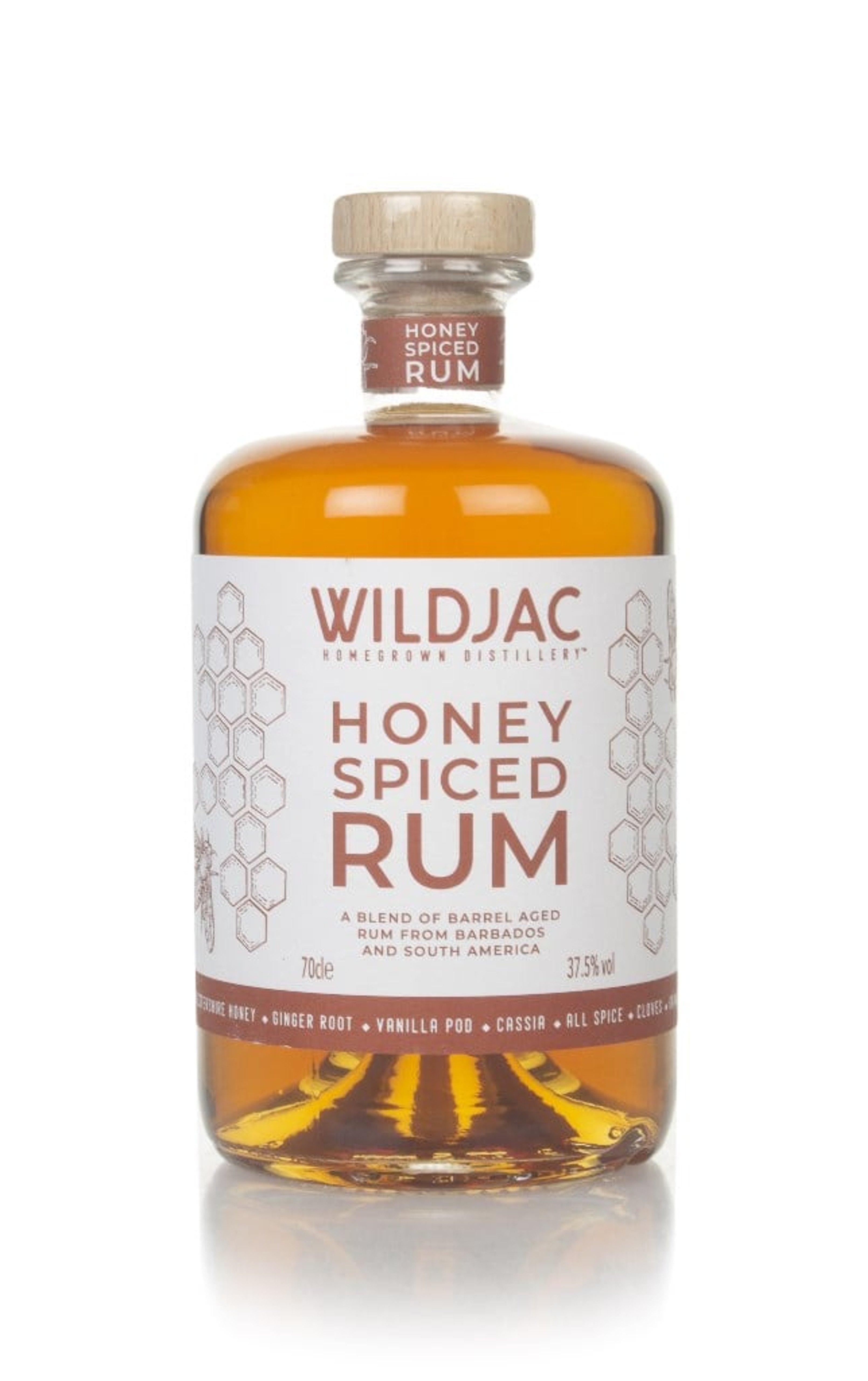 Wildjac Honey Spiced Rum 70cl