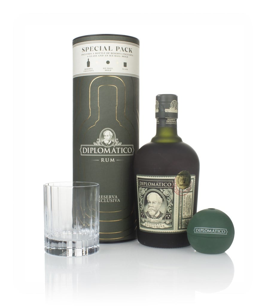 Diplomático Reserva Exclusiva Gift Set with 1x Glass 70cl