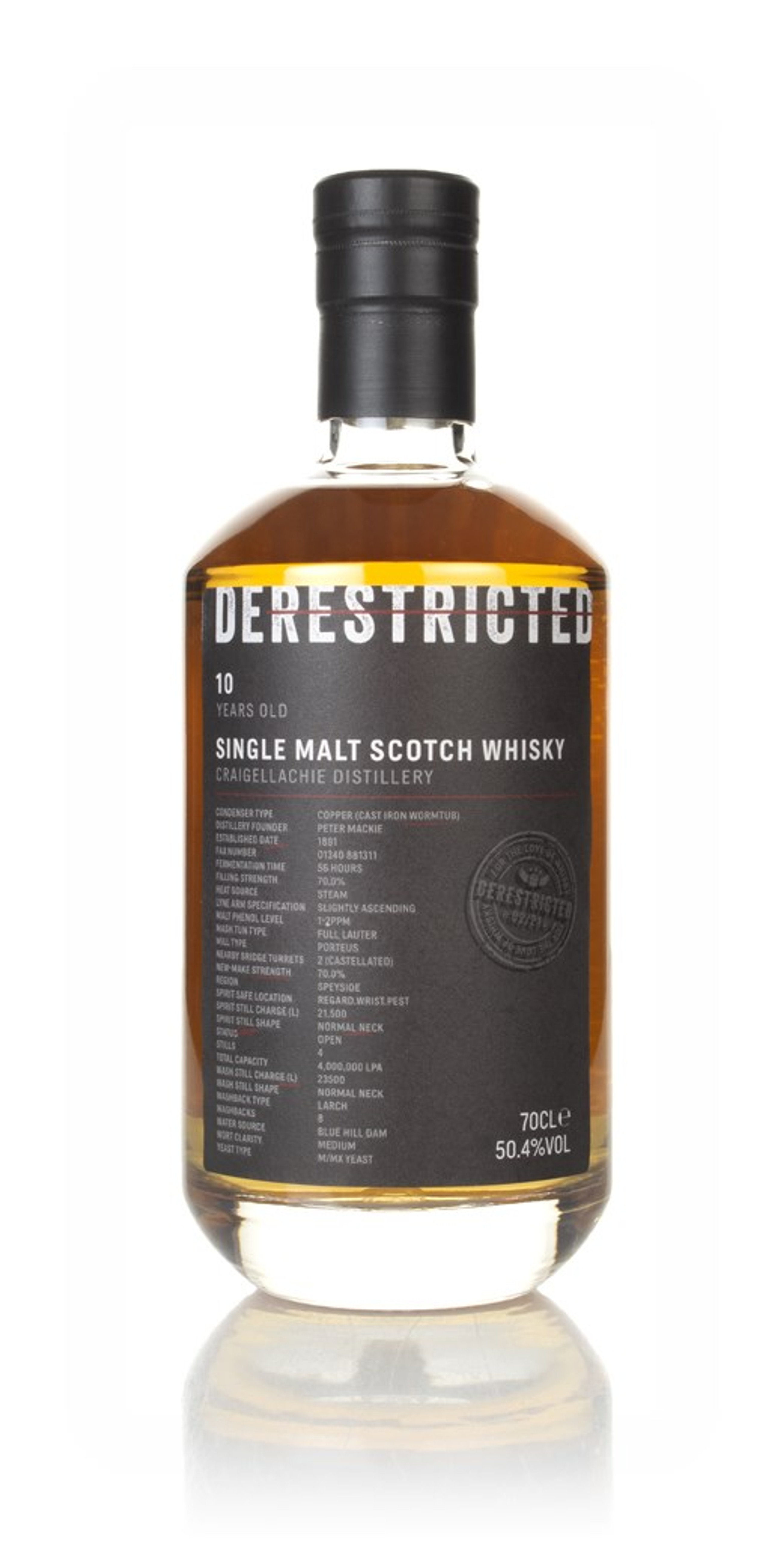 Craigellachie 10 Year Old - Derestricted 70cl