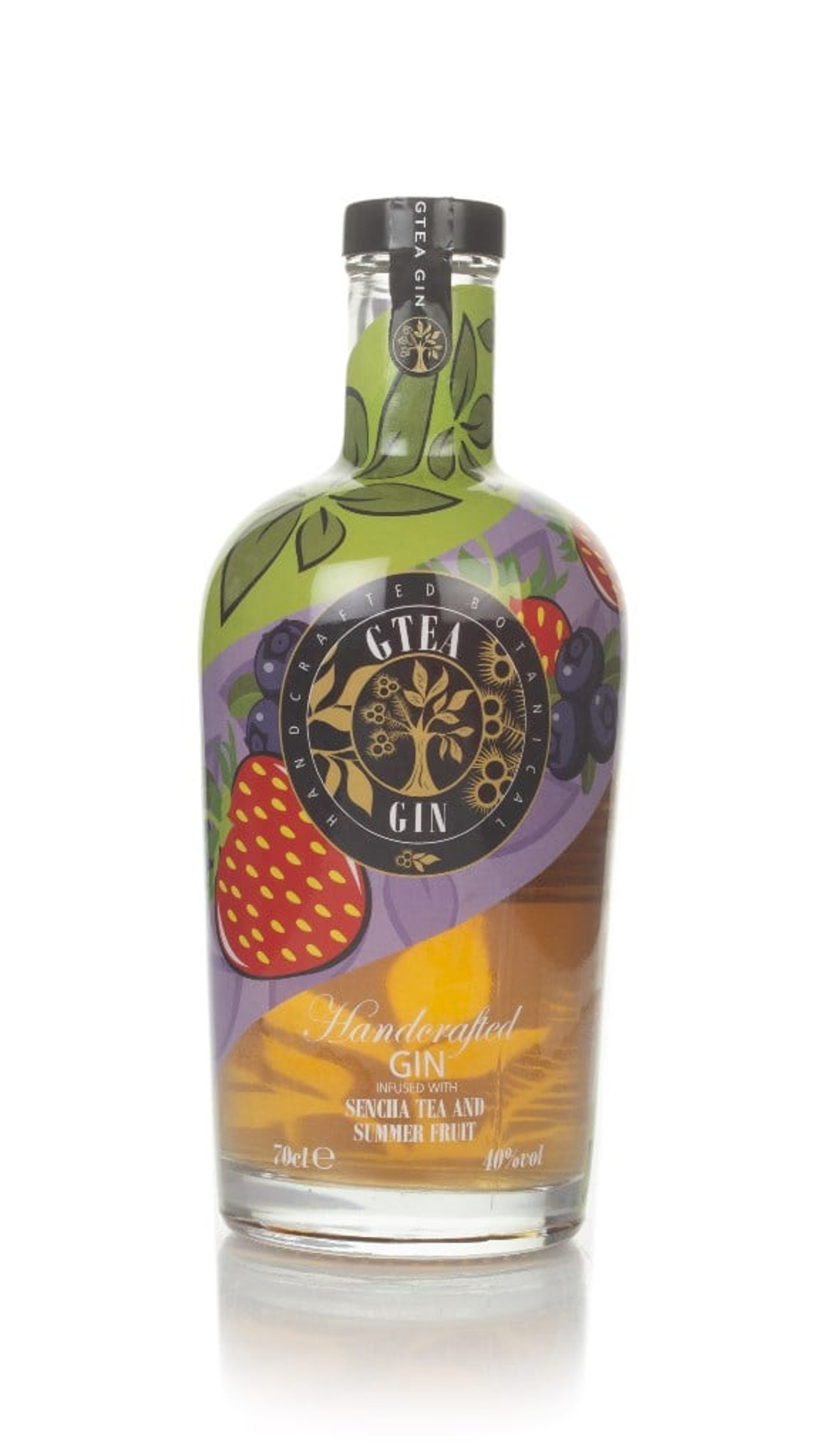 GTEA Sencha Tea & Summer Fruits Gin 70cl