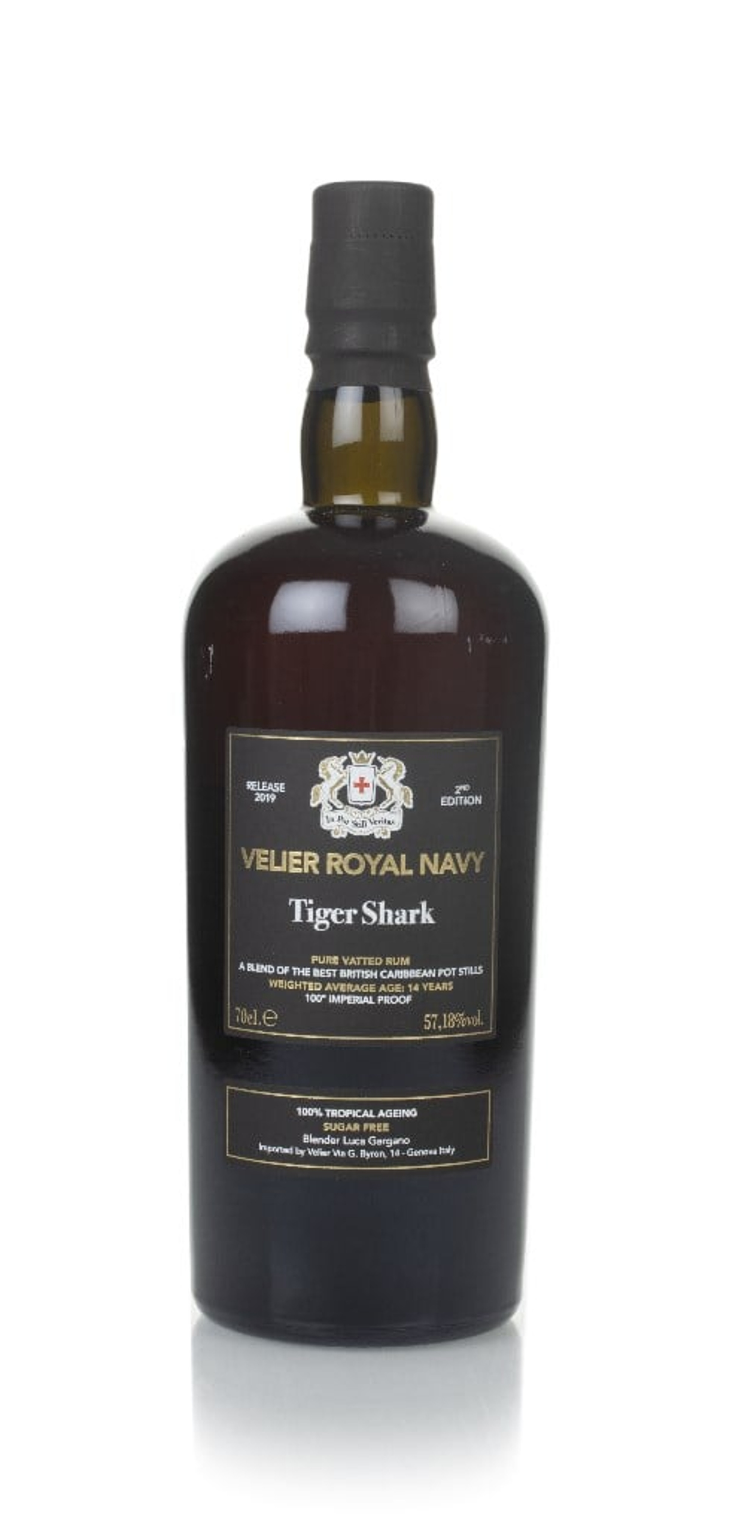 Velier Royal Navy Tiger Shark 70cl