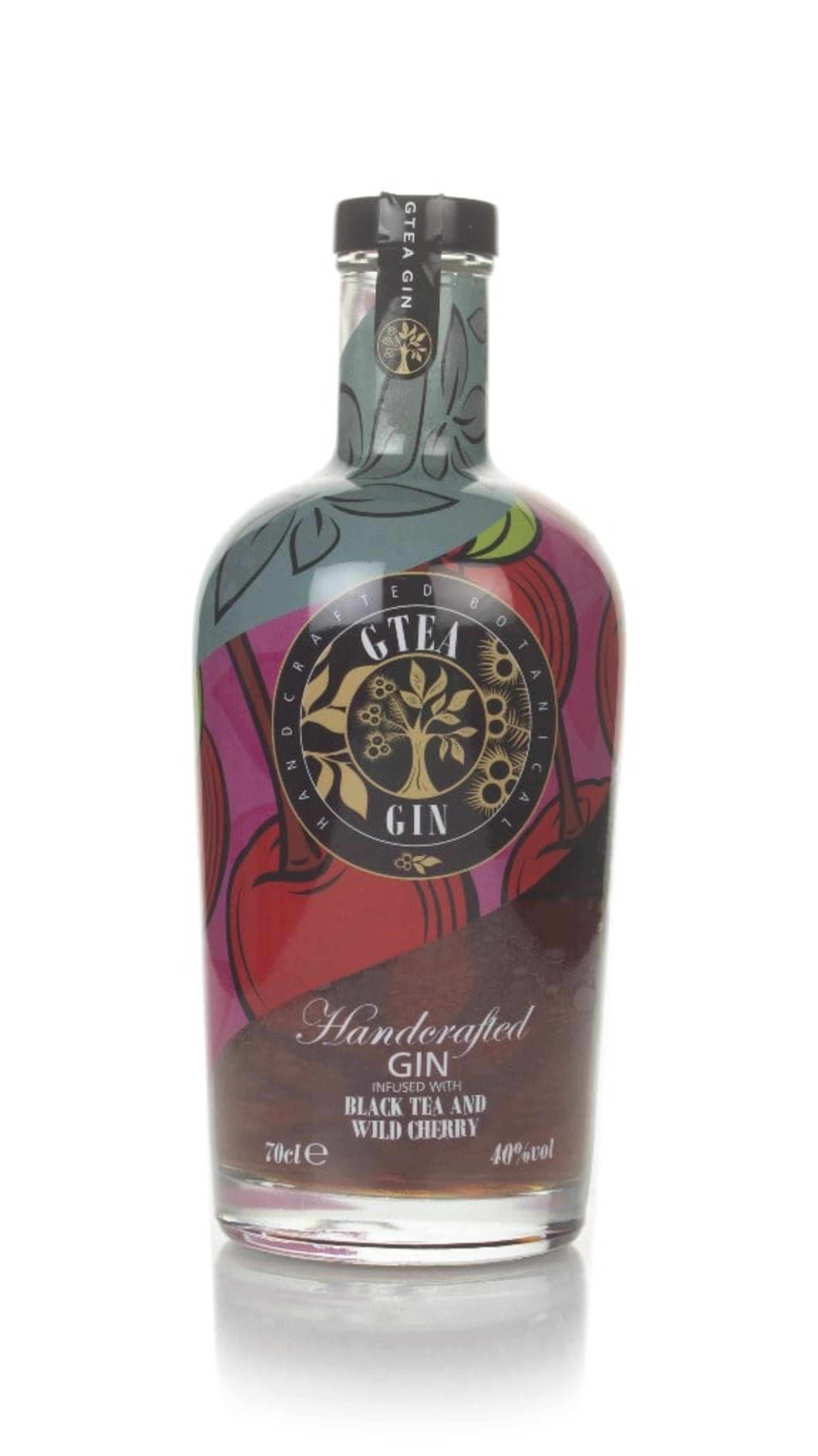 GTEA Black Tea & Wild Cherry Gin 70cl