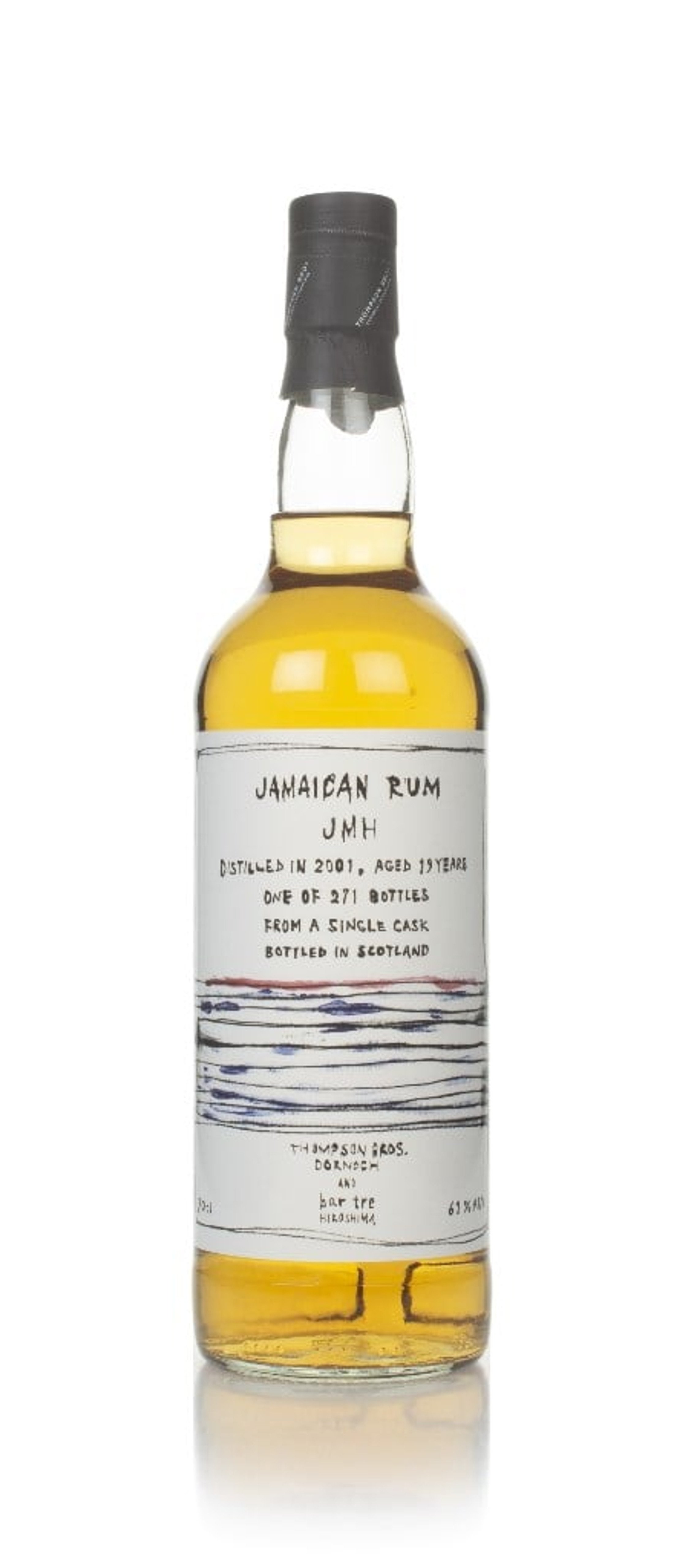 Jamaican Rum 19 Year Old 2001 (Thompson Bros. & Bar Tre) 70cl
