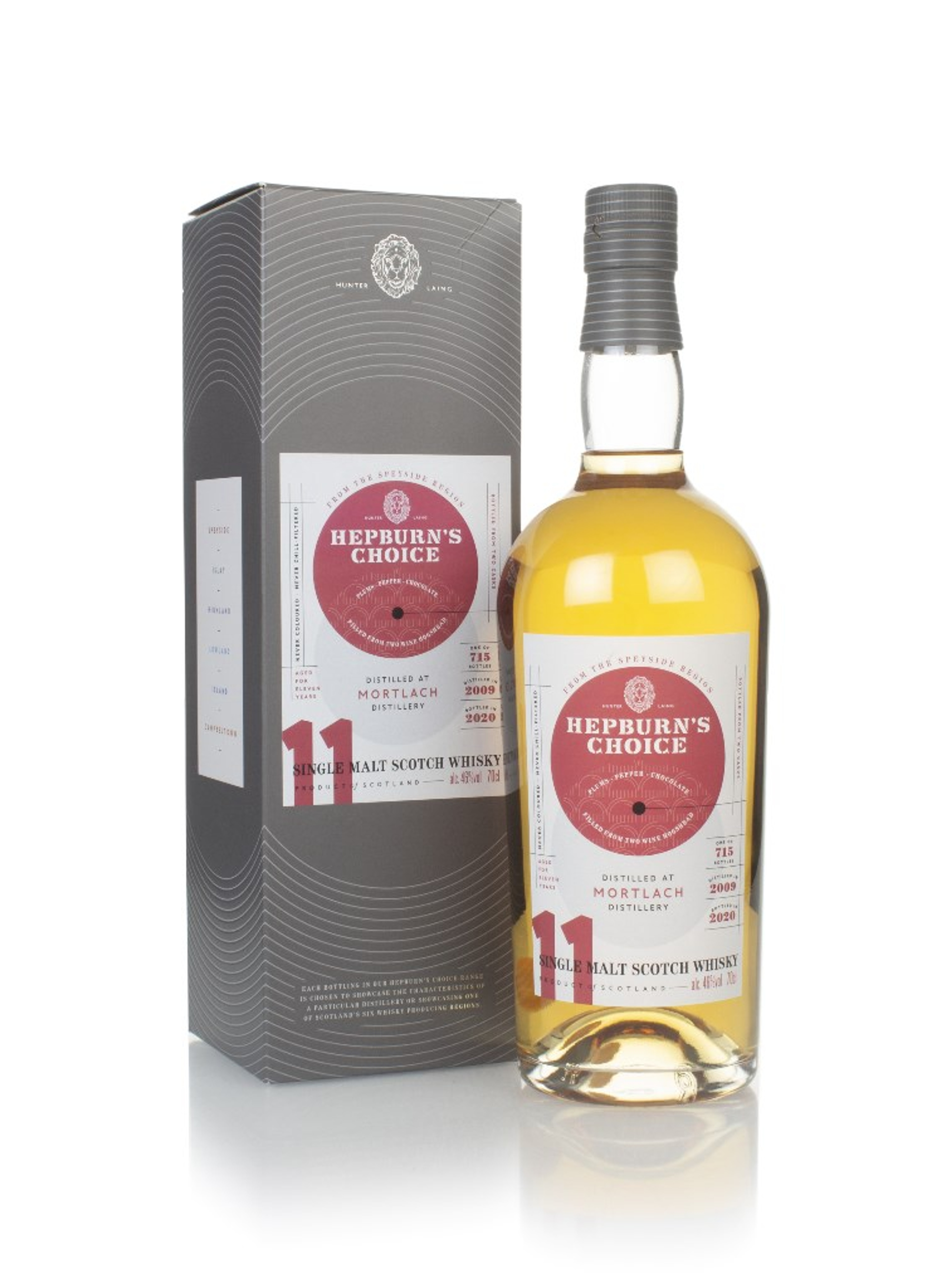 Mortlach 11 Year Old 2009 - Hepburn's Choice (Langside) 70cl