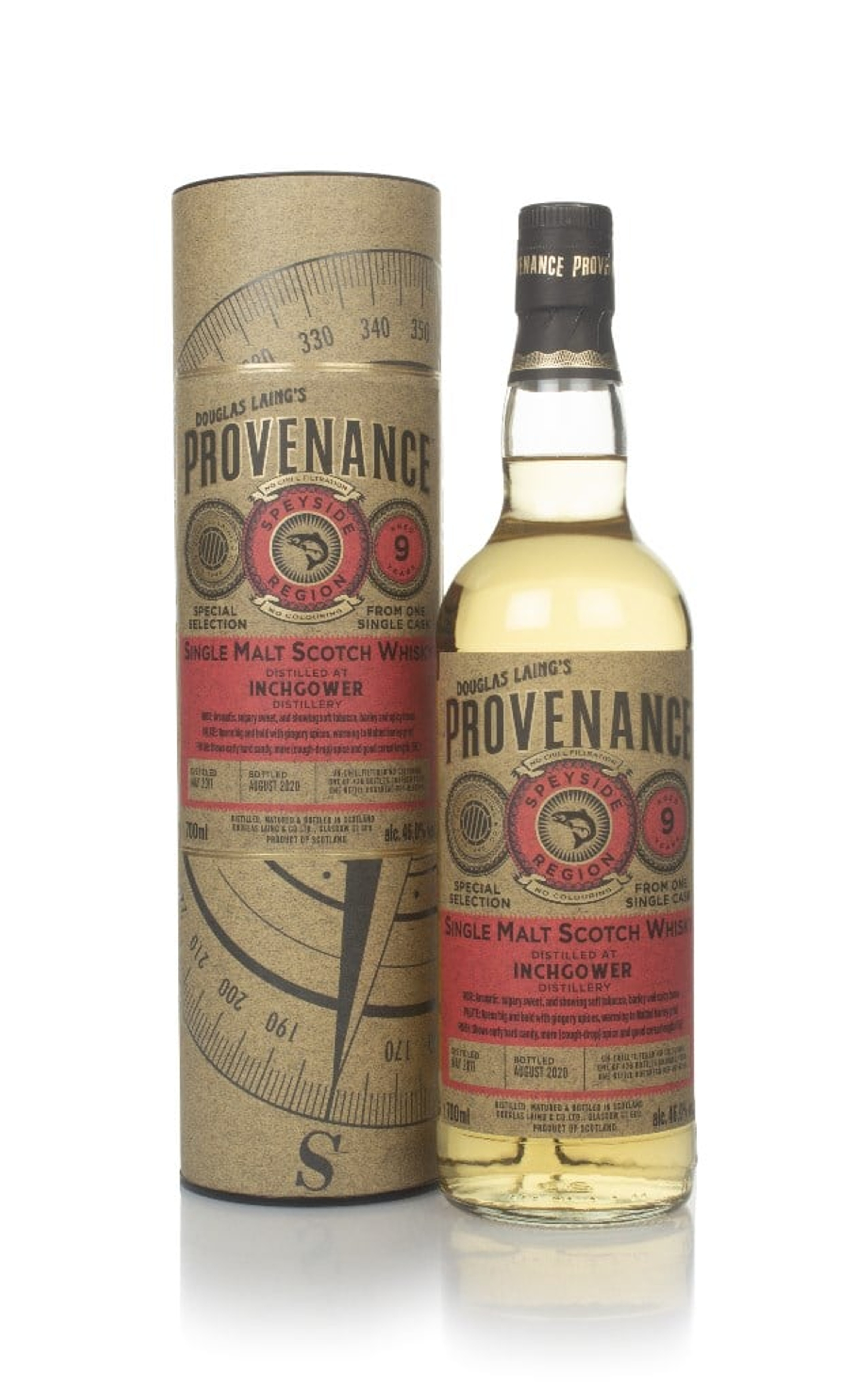 Inchgower 9 Year Old 2011 (cask 14295) - Provenance (Douglas Laing) 70cl