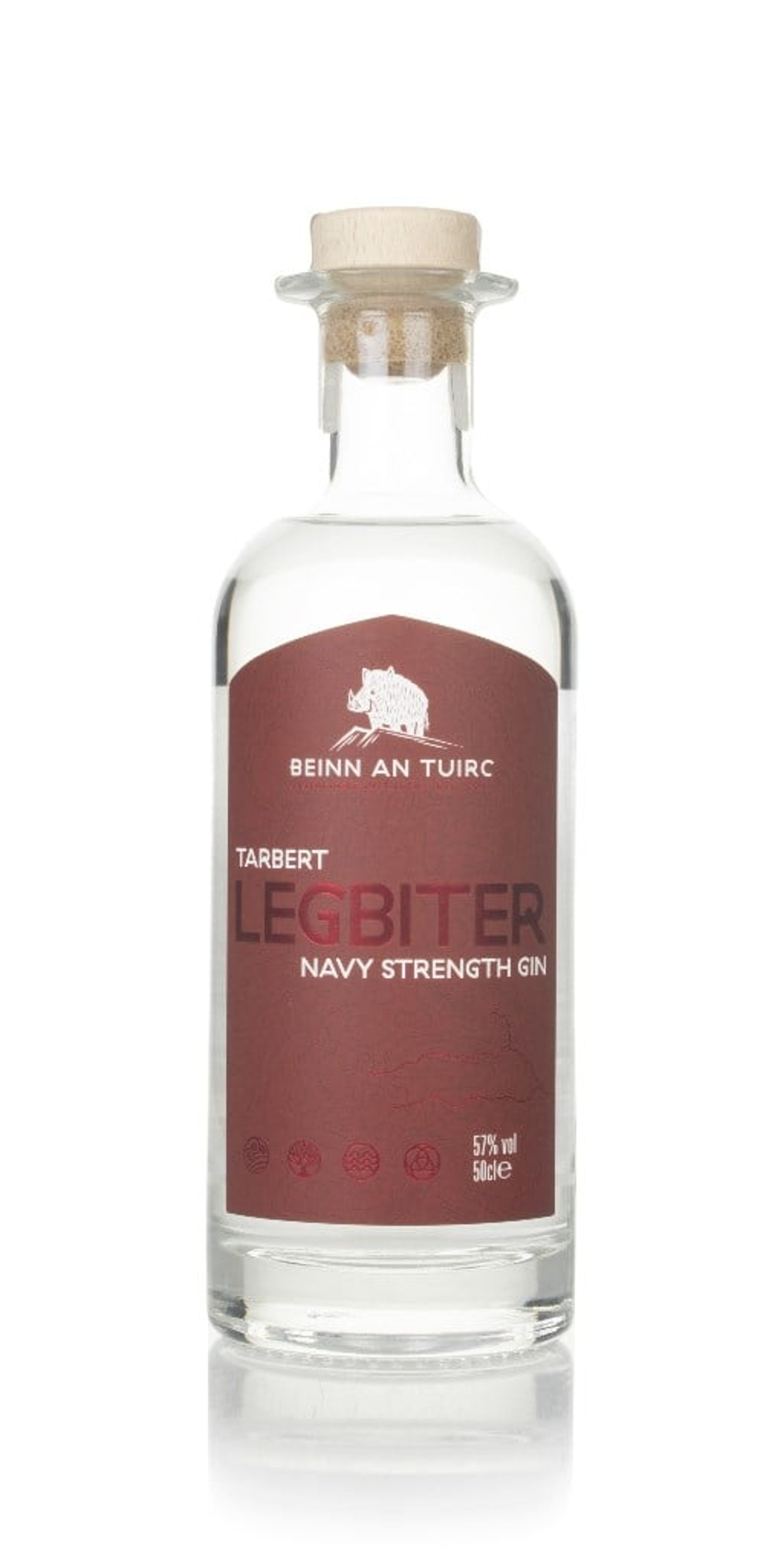 Beinn an Tuirc Tarbert Legbiter Navy Strength Gin 50cl