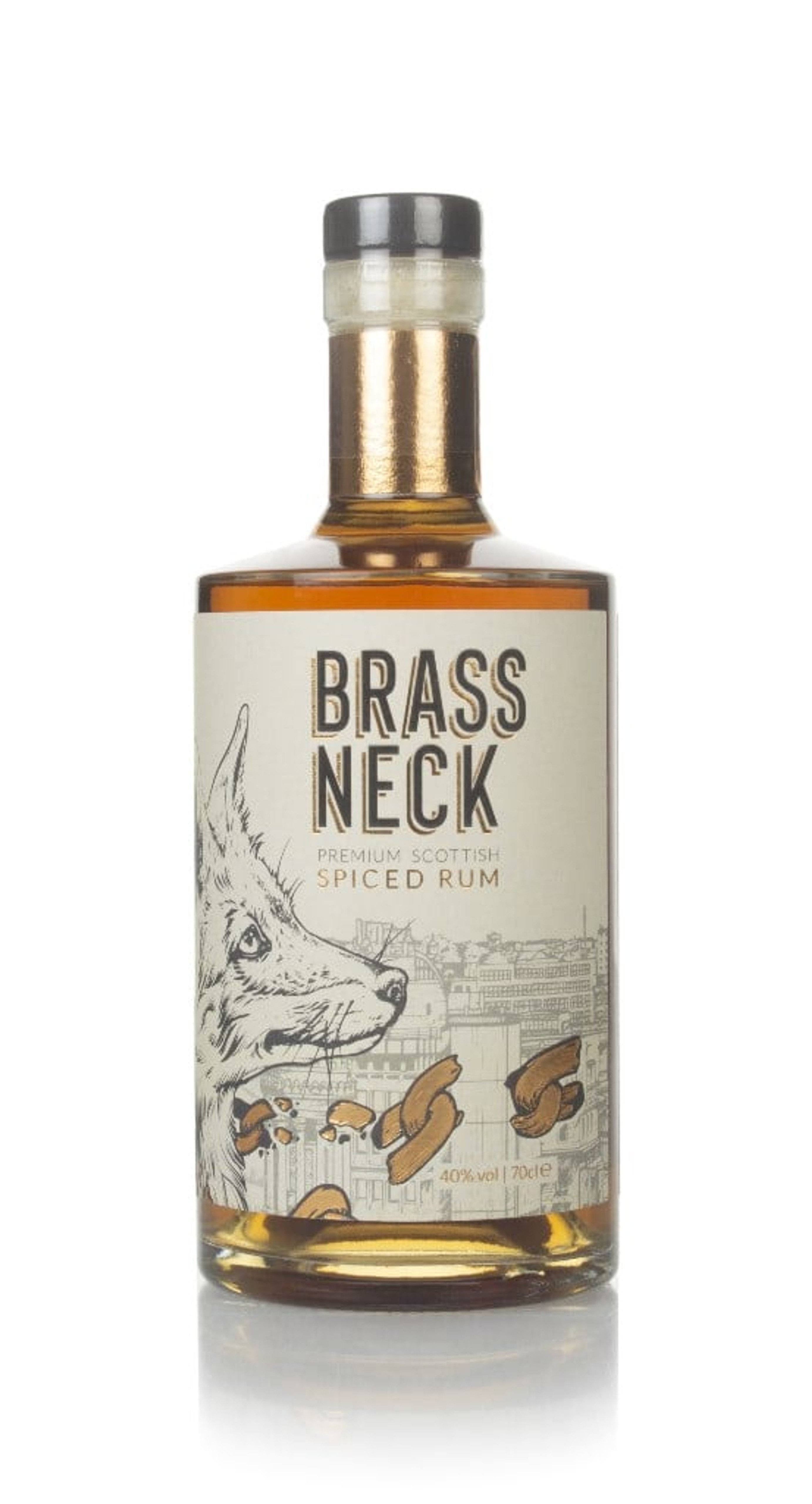 Brass Neck Spiced Rum 70cl