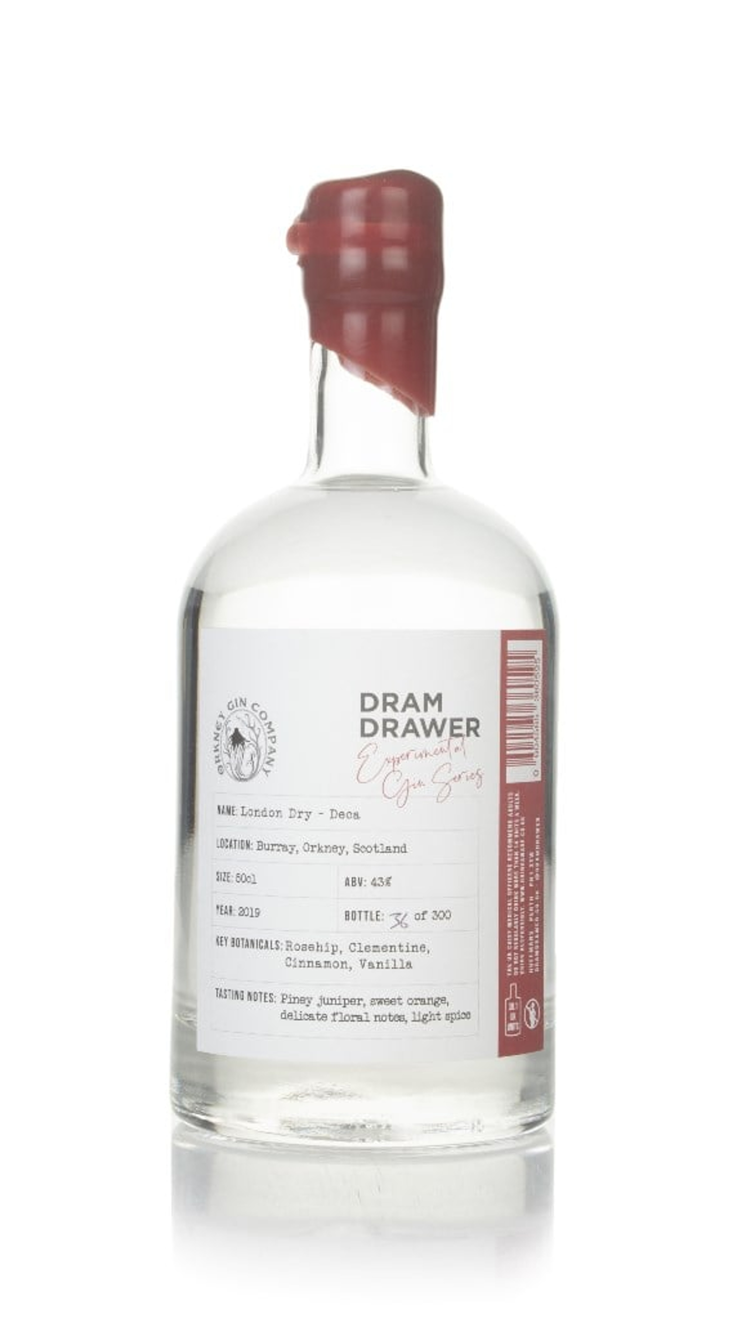 Orkney Gin Company Deca (Dram Drawer) 50cl