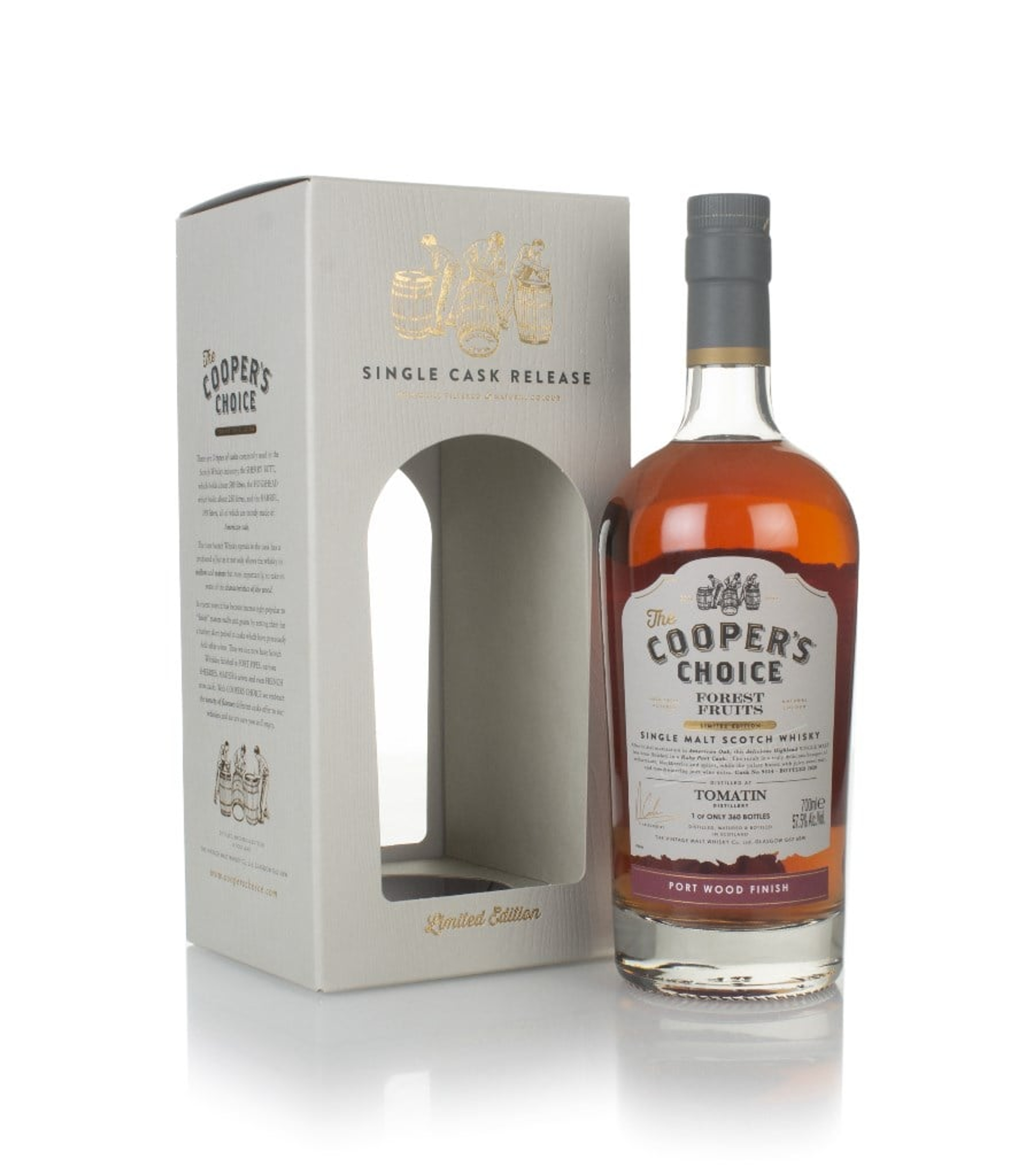 Tomatin Forest Fruits (cask 9414) - The Cooper's Choice (The Vintage Malt Whisky Co.) 70cl