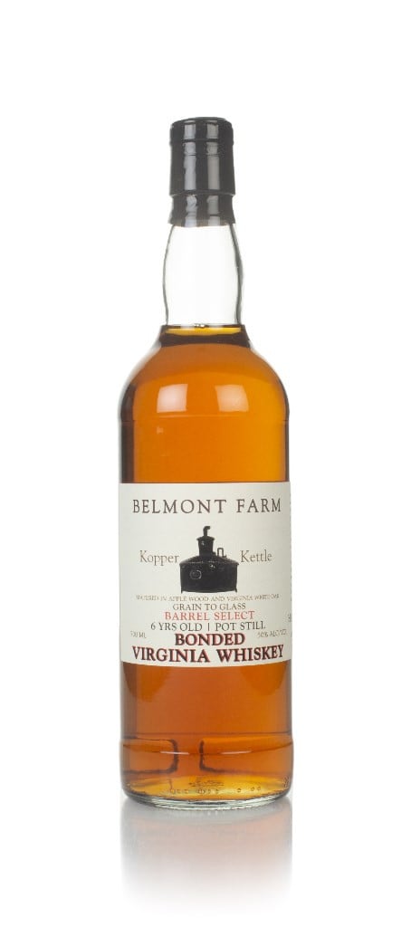 Belmont Farm Kopper Kettle Bonded Virginia Whiskey 70cl