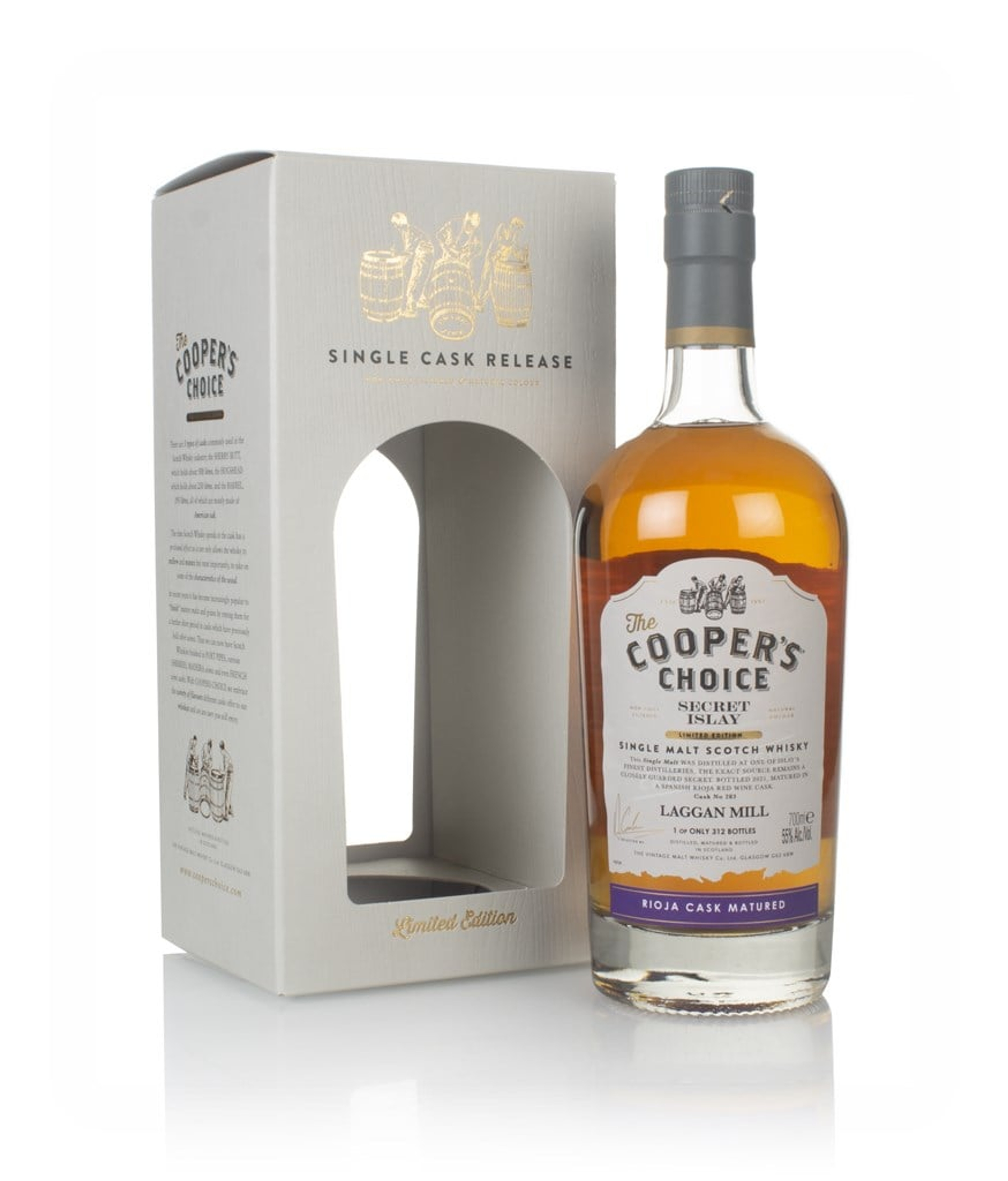 Laggan Mill (bottled 2021) (cask 283) - The Cooper's Choice (The Vintage Malt Whisky Co.) 70cl