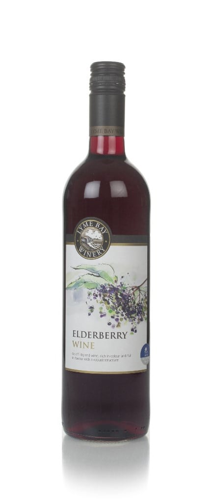 Lyme Bay Winery Elderberry Fruit Wine 75cl