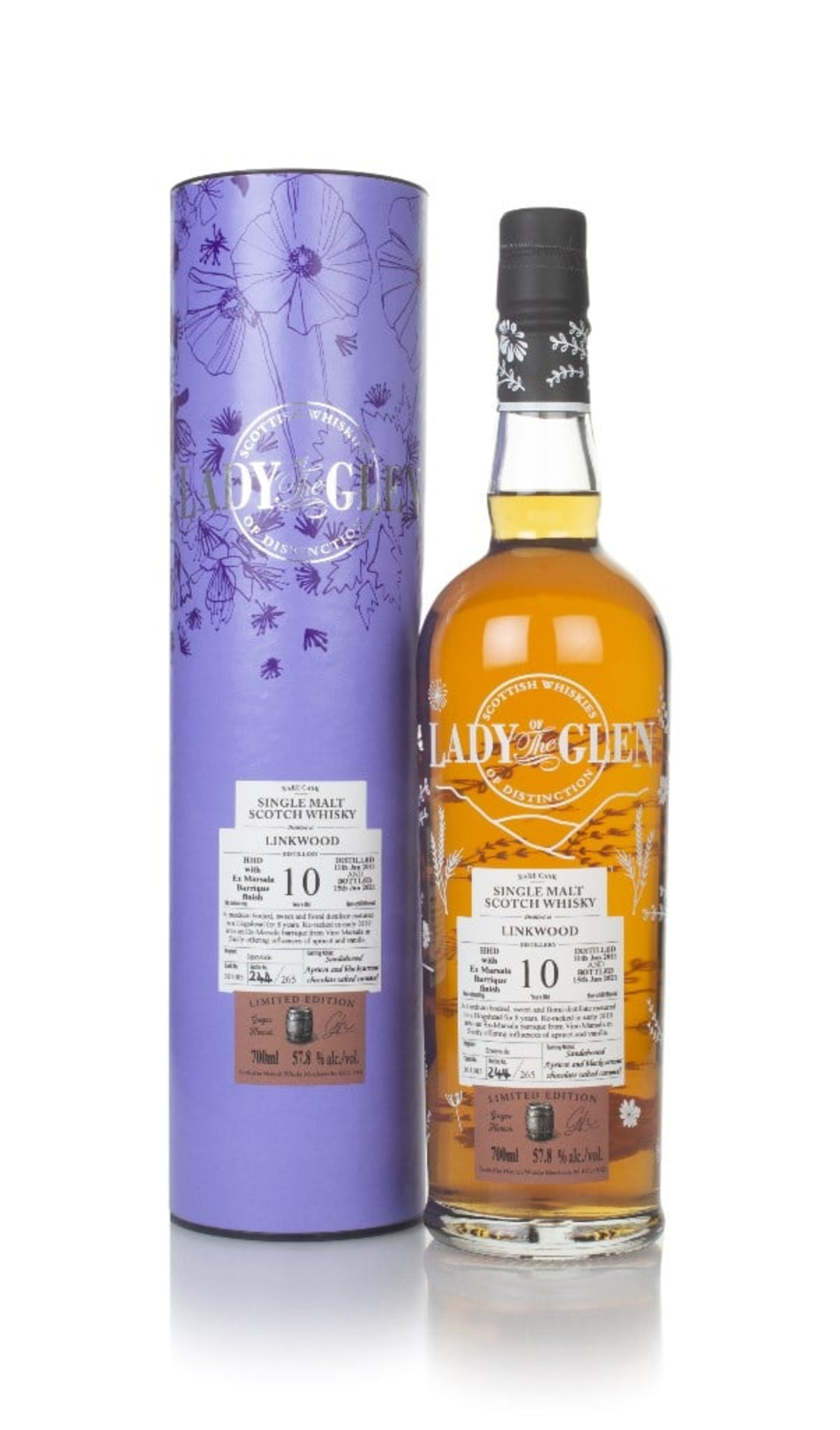 Linkwood 10 Year Old 2011 (cask 301083)  - Lady of the Glen (Hannah Whisky Merchants) 70cl