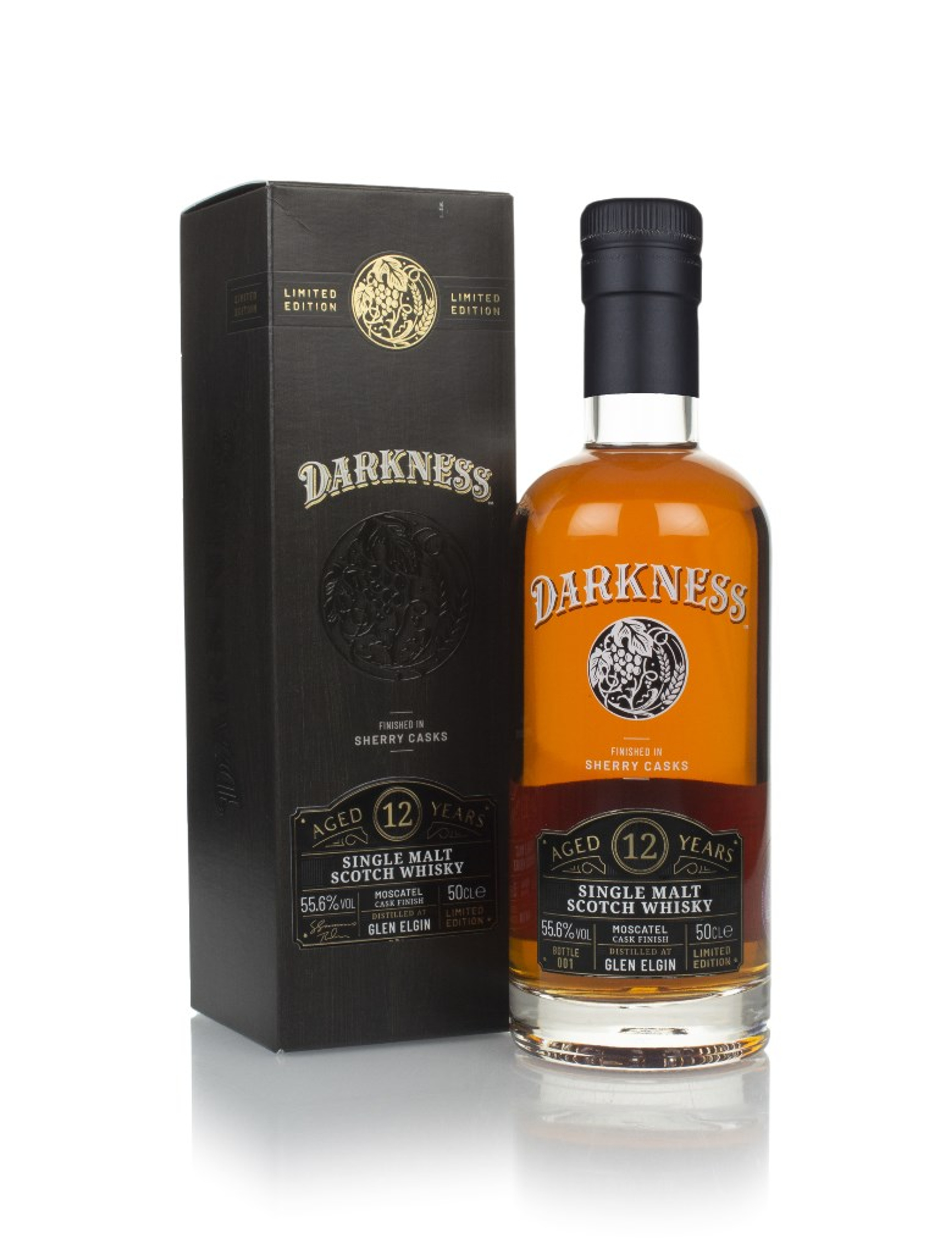 Glen Elgin 12 Year Old Moscatel Cask Finish (Darkness) 50cl