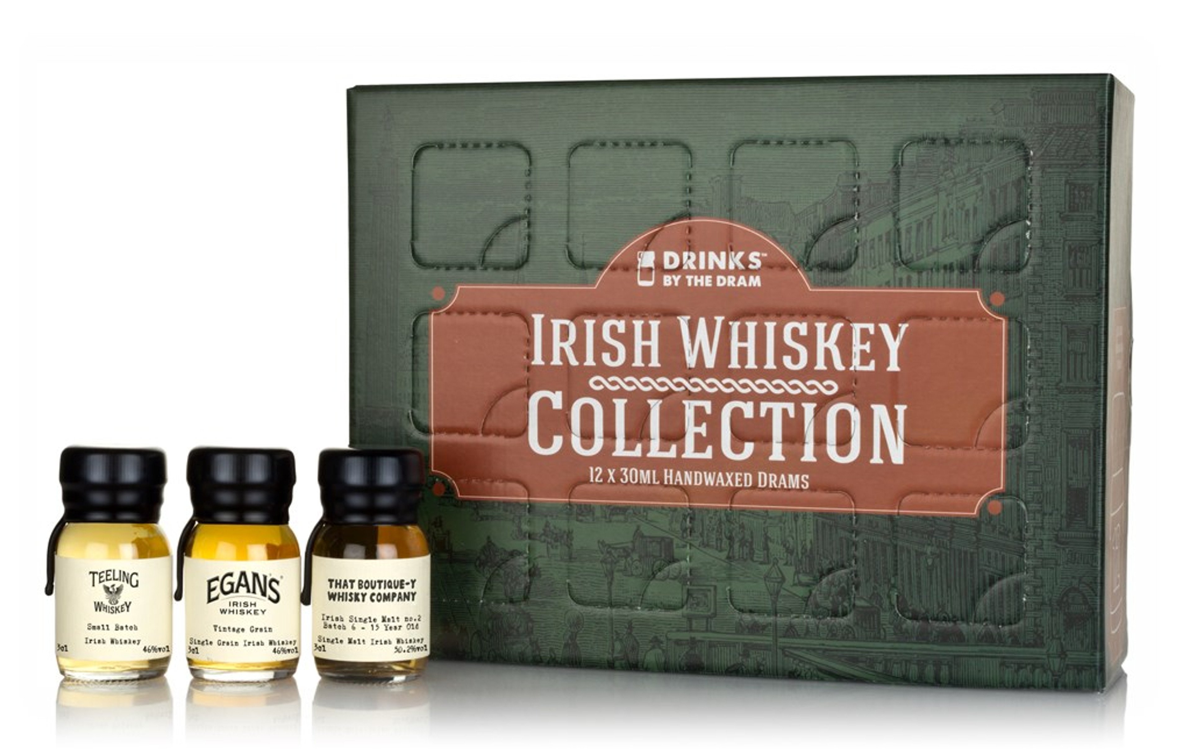 Drinks by the Dram 12 Dram Irish Whiskey Collection 36cl