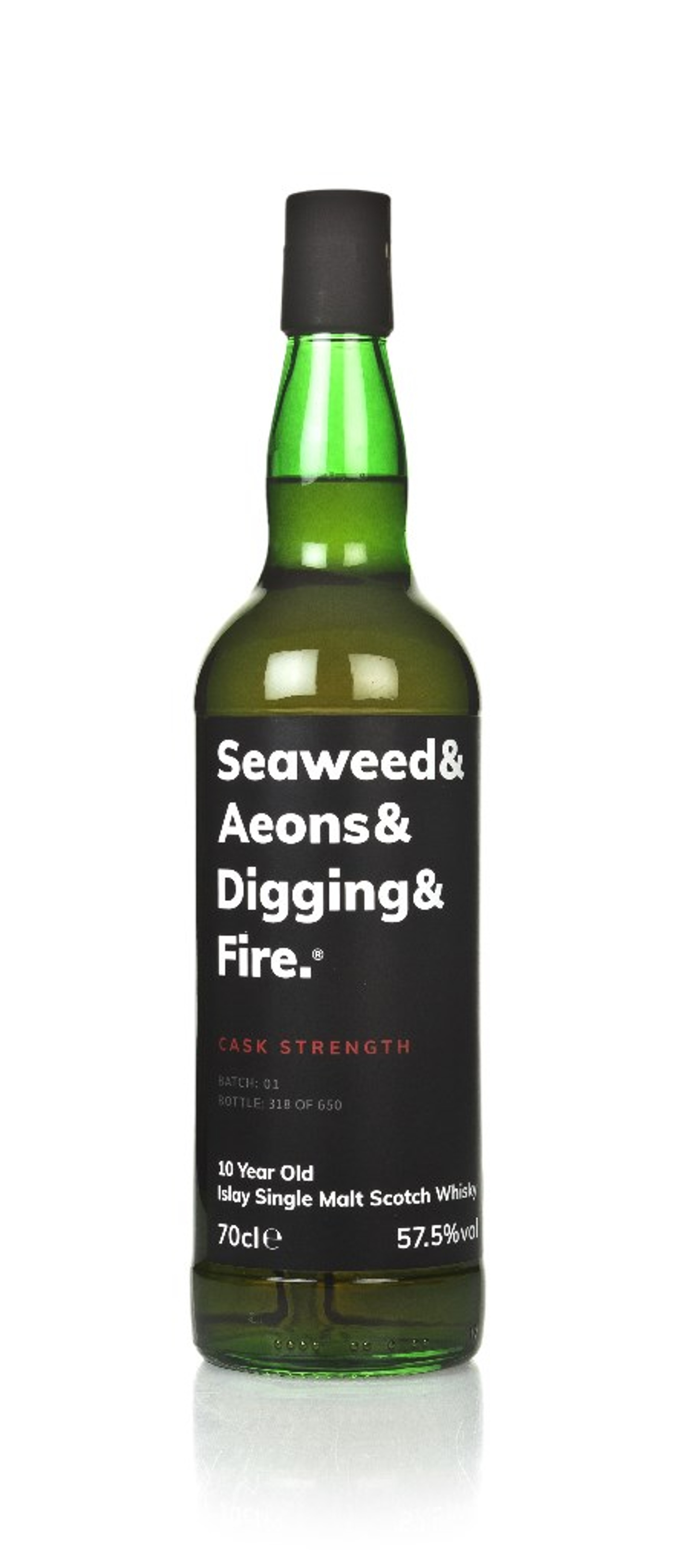 Seaweed & Aeons & Digging & Fire 10 Year Old Cask Strength (Batch 01) 70cl